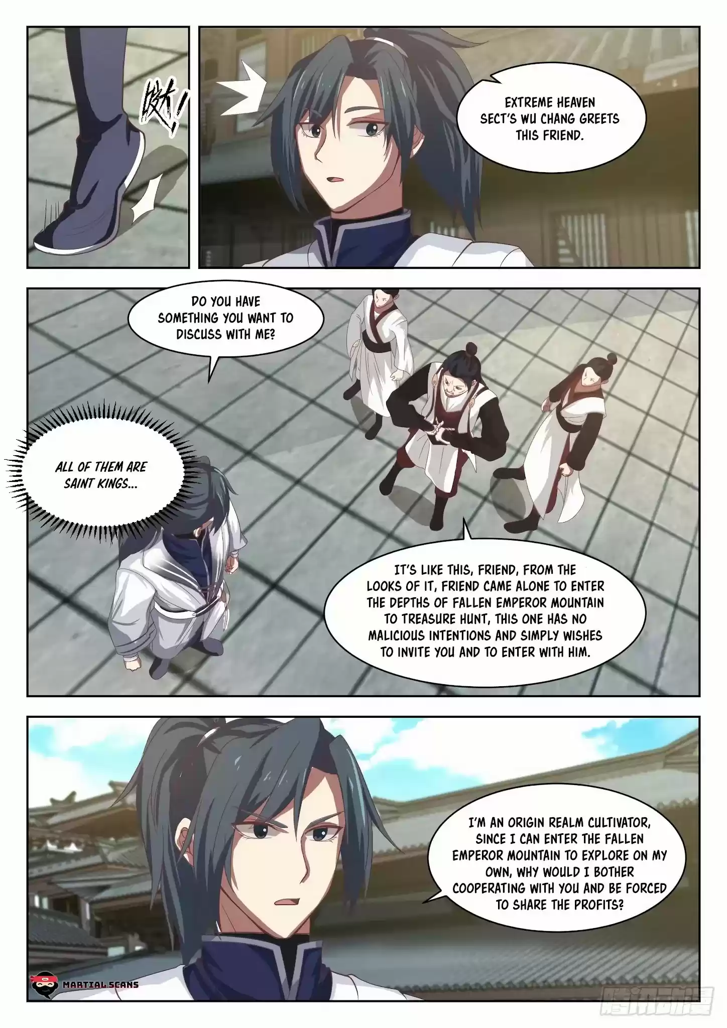 Martial Peak Chapter 1333: Fallen Emperor Mountain’S Mutation