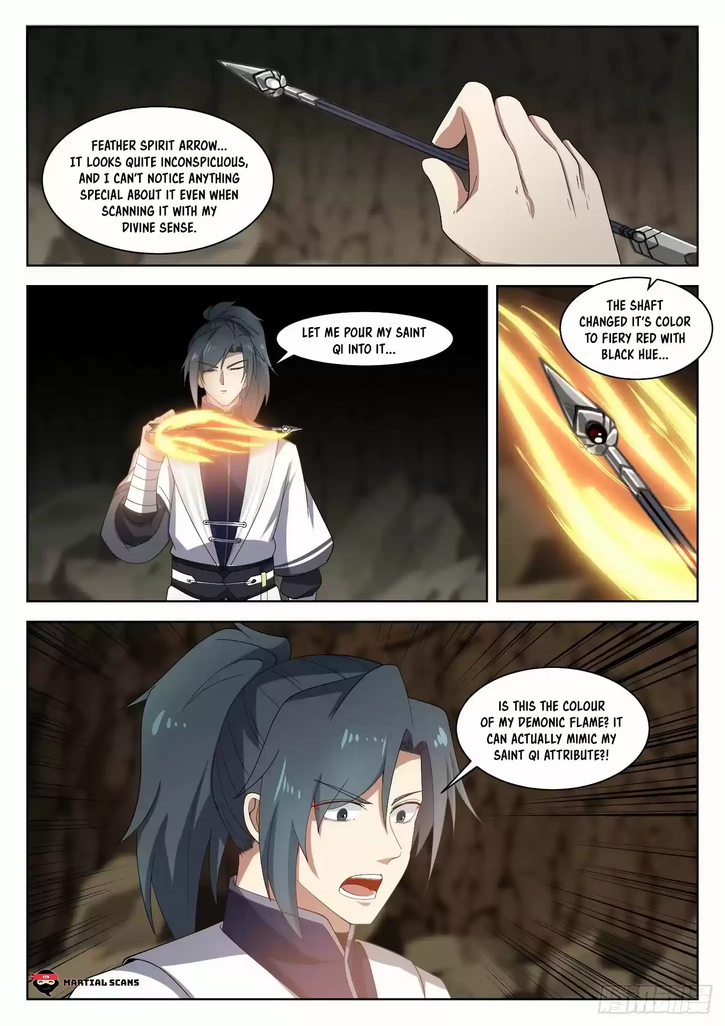 Martial Peak Chapter 1336: Feather Spirit Arrow