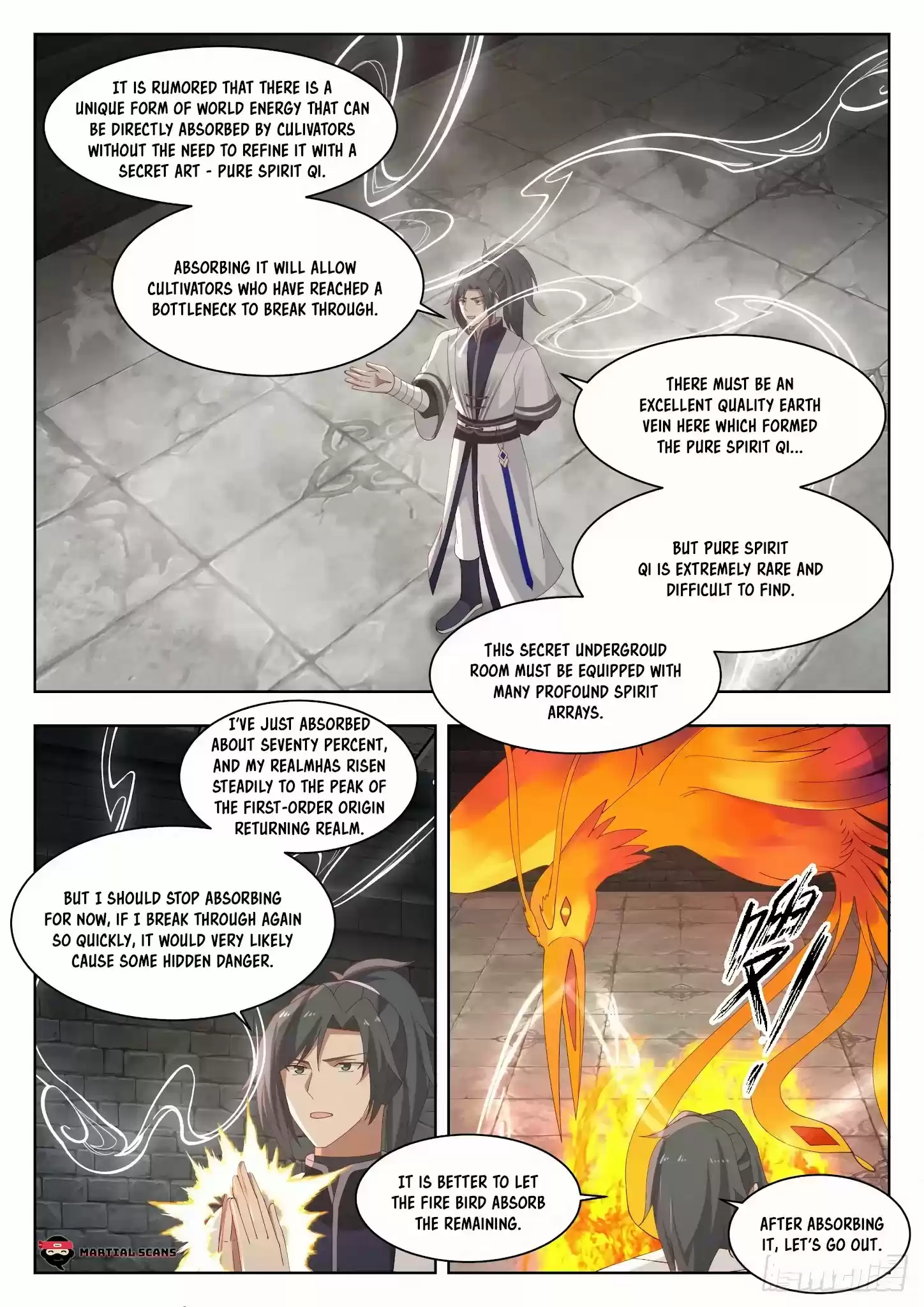 Martial Peak Chapter 1338: Pure Spirit Qi