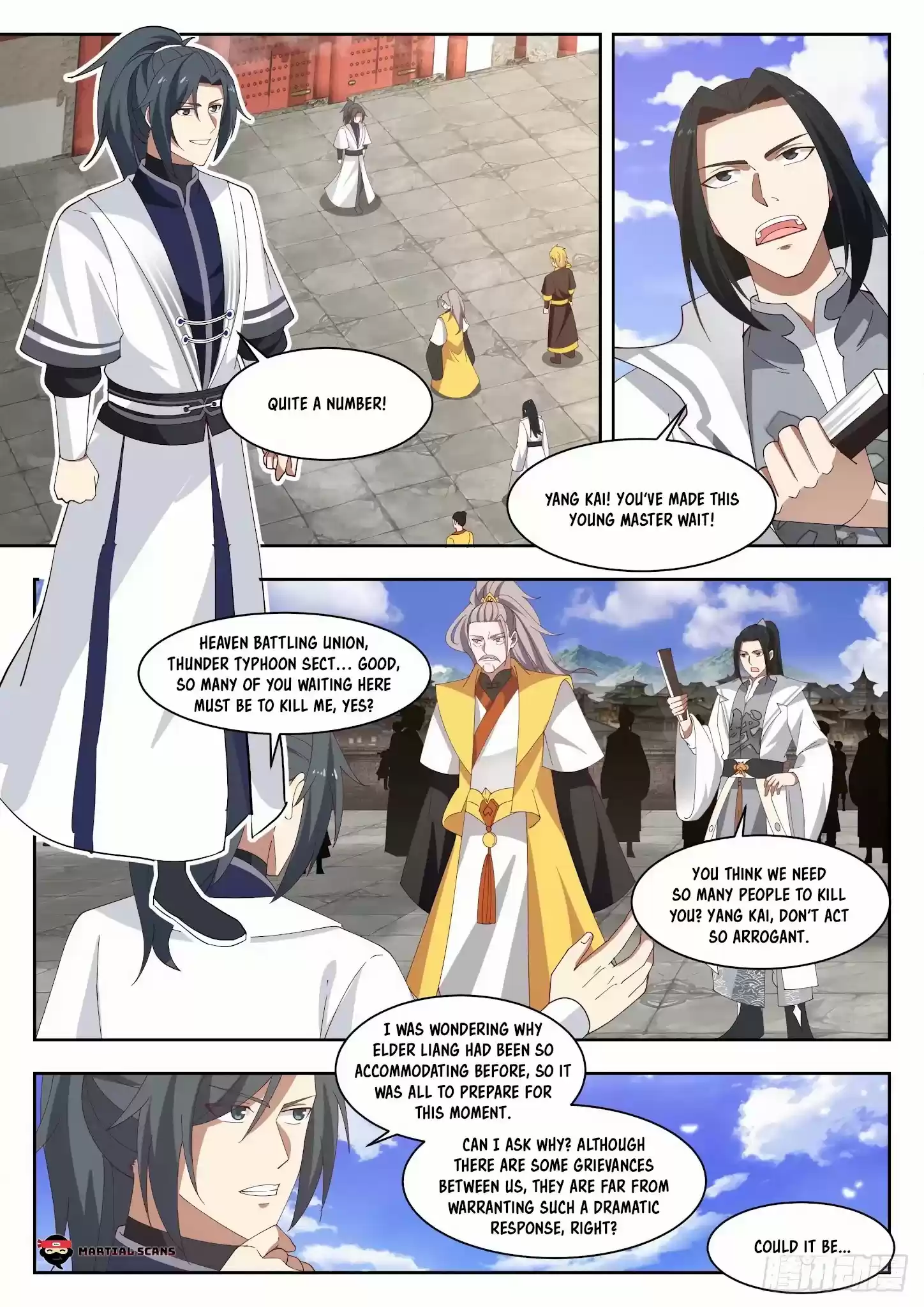 Martial Peak Chapter 1338: Pure Spirit Qi