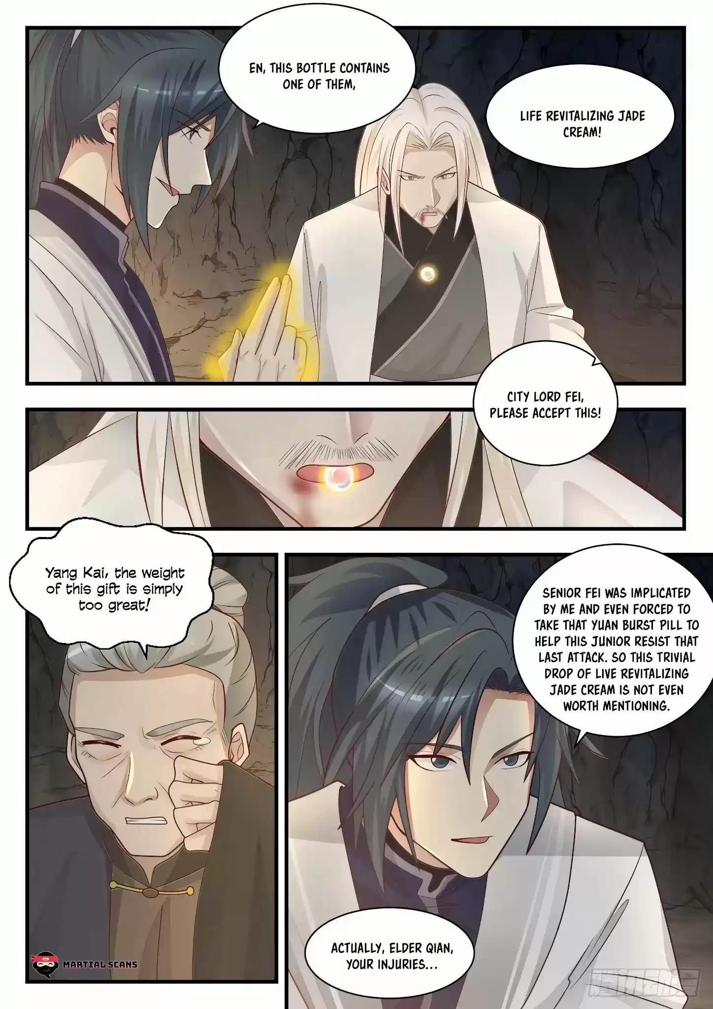 Martial Peak Chapter 1343: Healing