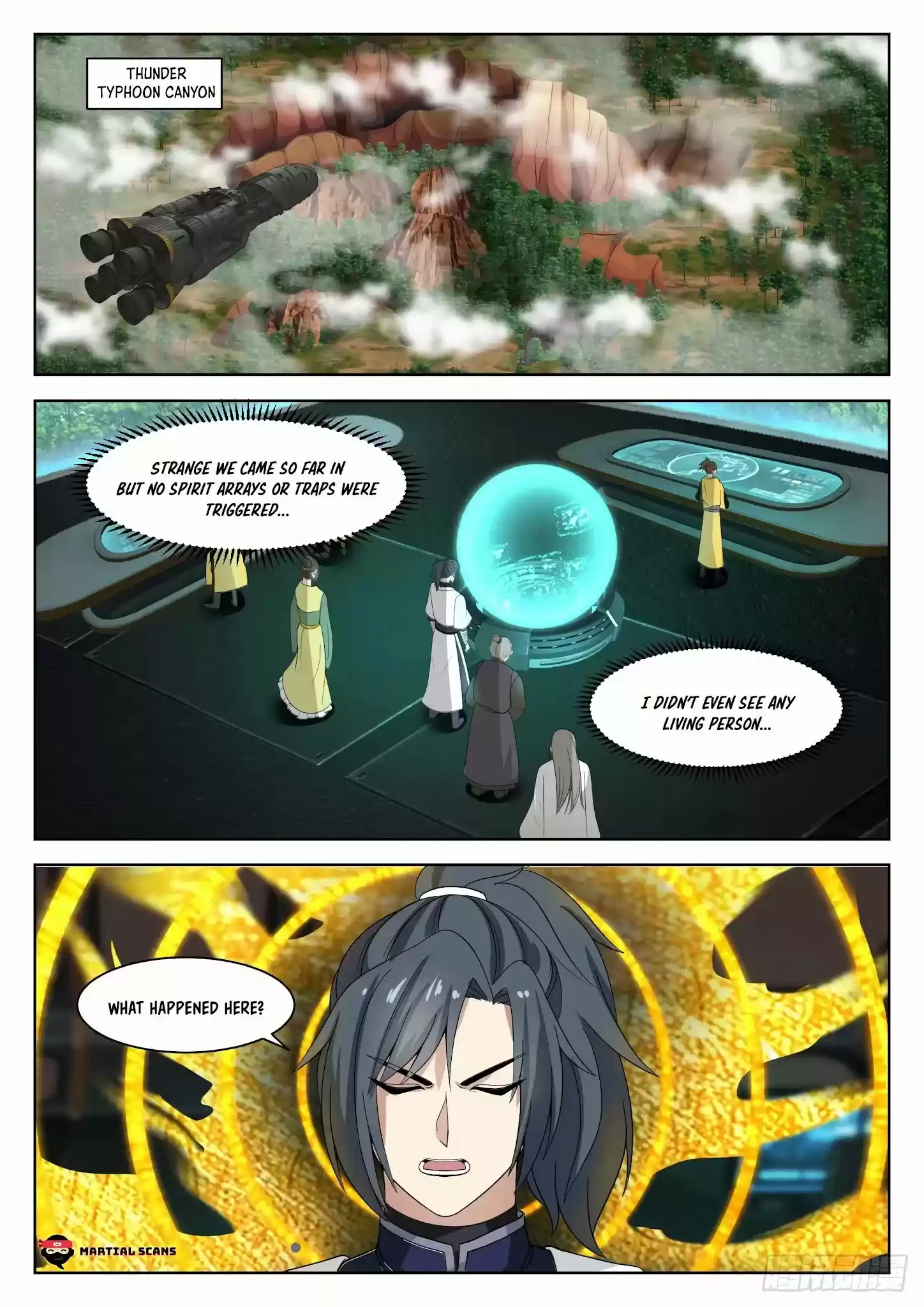 Martial Peak Chapter 1349: Thunder Typhoon Canyon