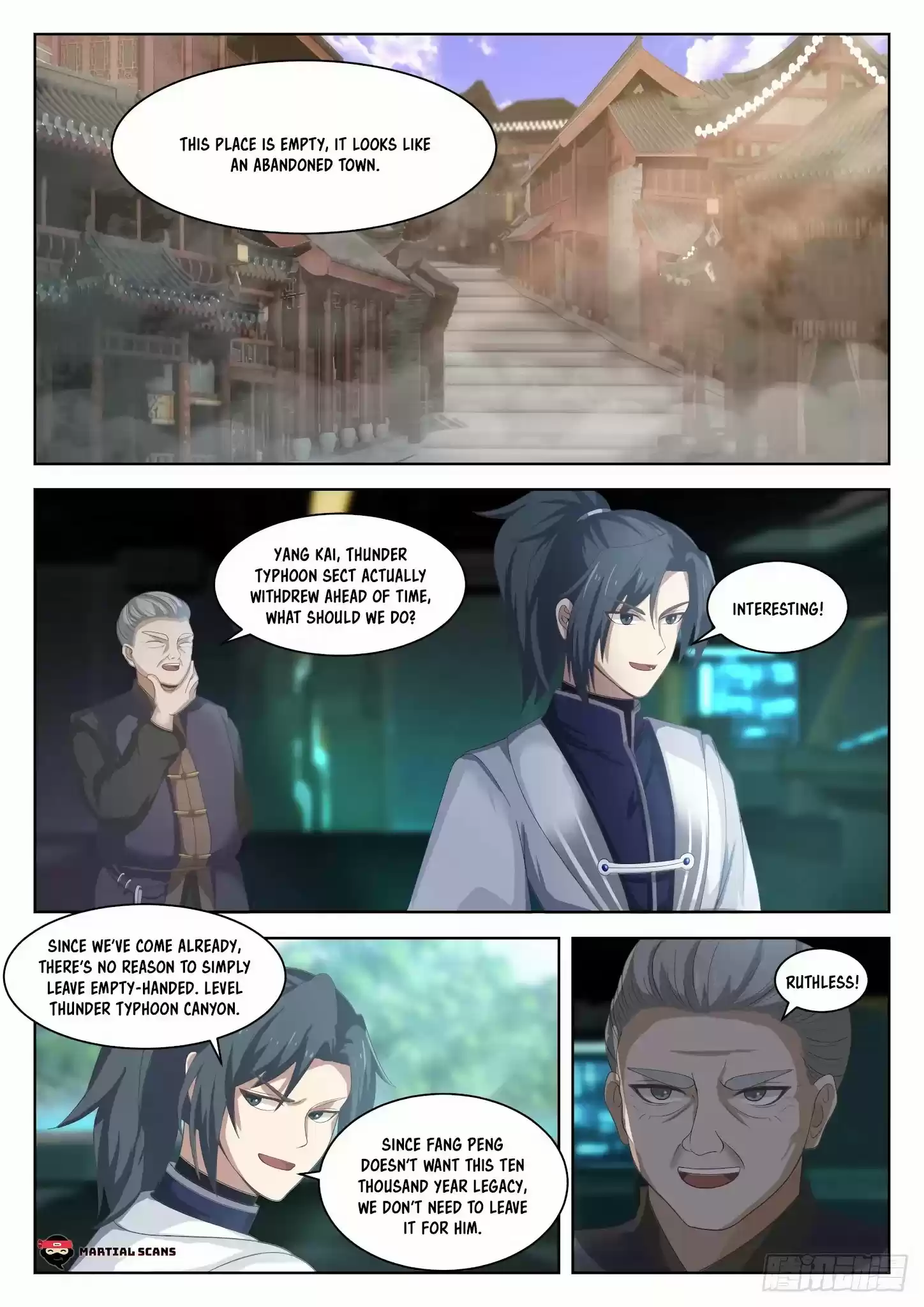 Martial Peak Chapter 1349: Thunder Typhoon Canyon
