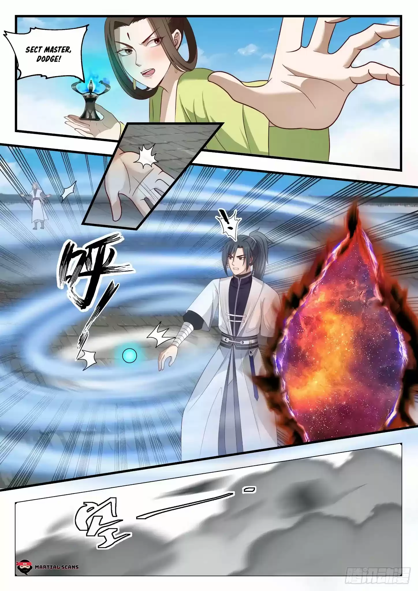 Martial Peak Chapter 1353: Thunder Fire Seven Birds Whip