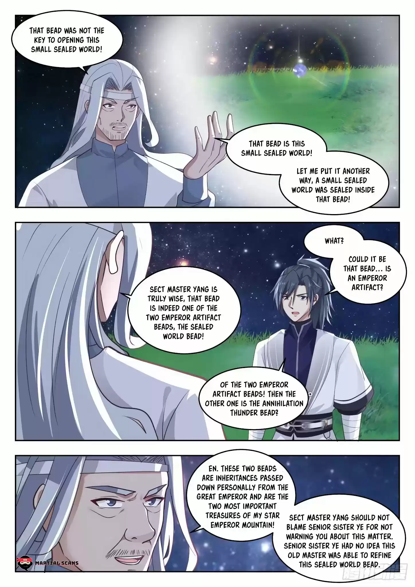 Martial Peak Chapter 1354: Sealed World Bead