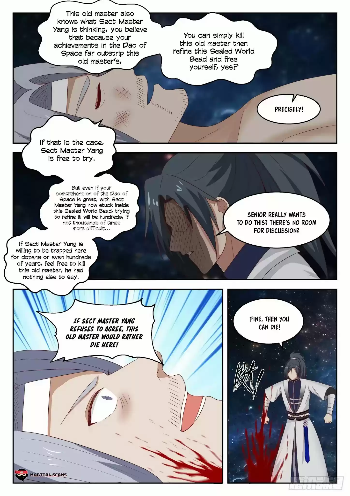 Martial Peak Chapter 1355: You Can Die