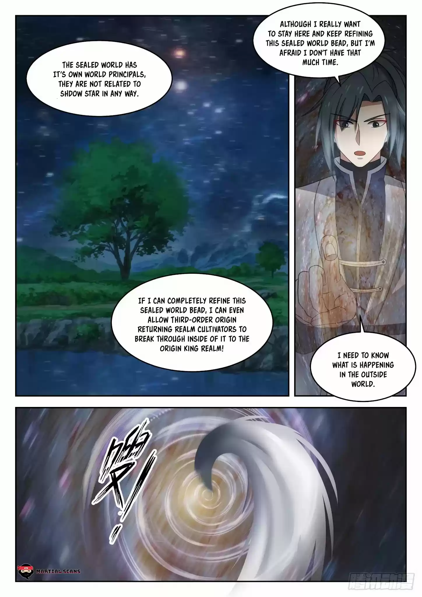 Martial Peak Chapter 1356: Expanding The Small Sealed World
