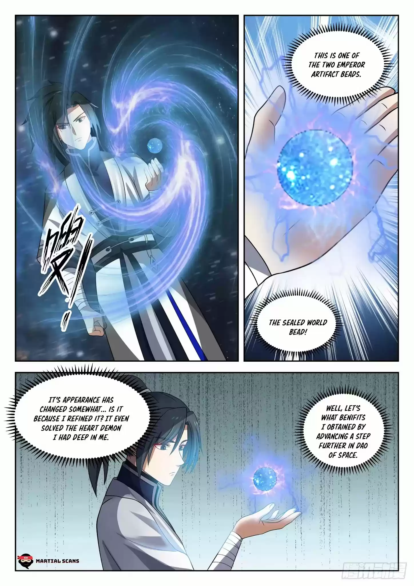 Martial Peak Chapter 1356: Expanding The Small Sealed World