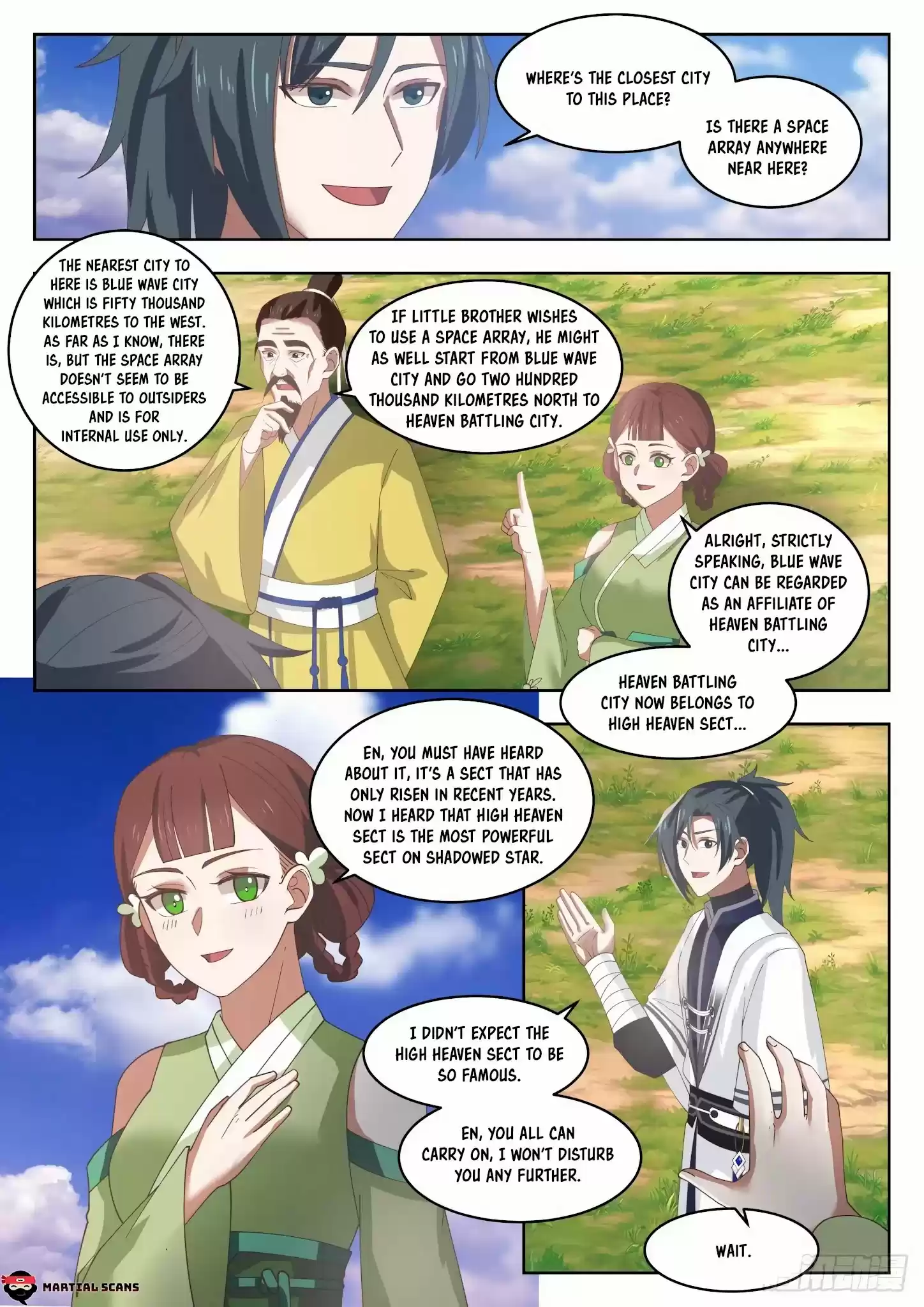 Martial Peak Chapter 1357: Blue Wave City