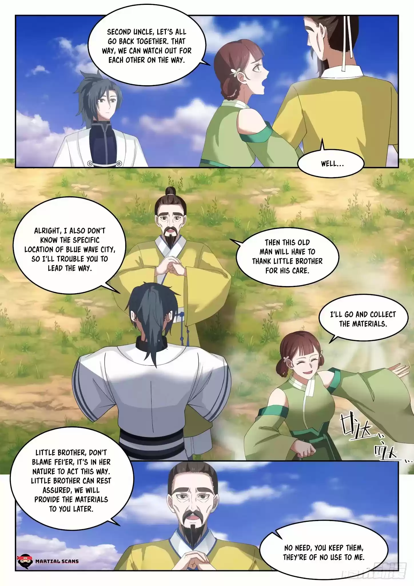 Martial Peak Chapter 1357: Blue Wave City