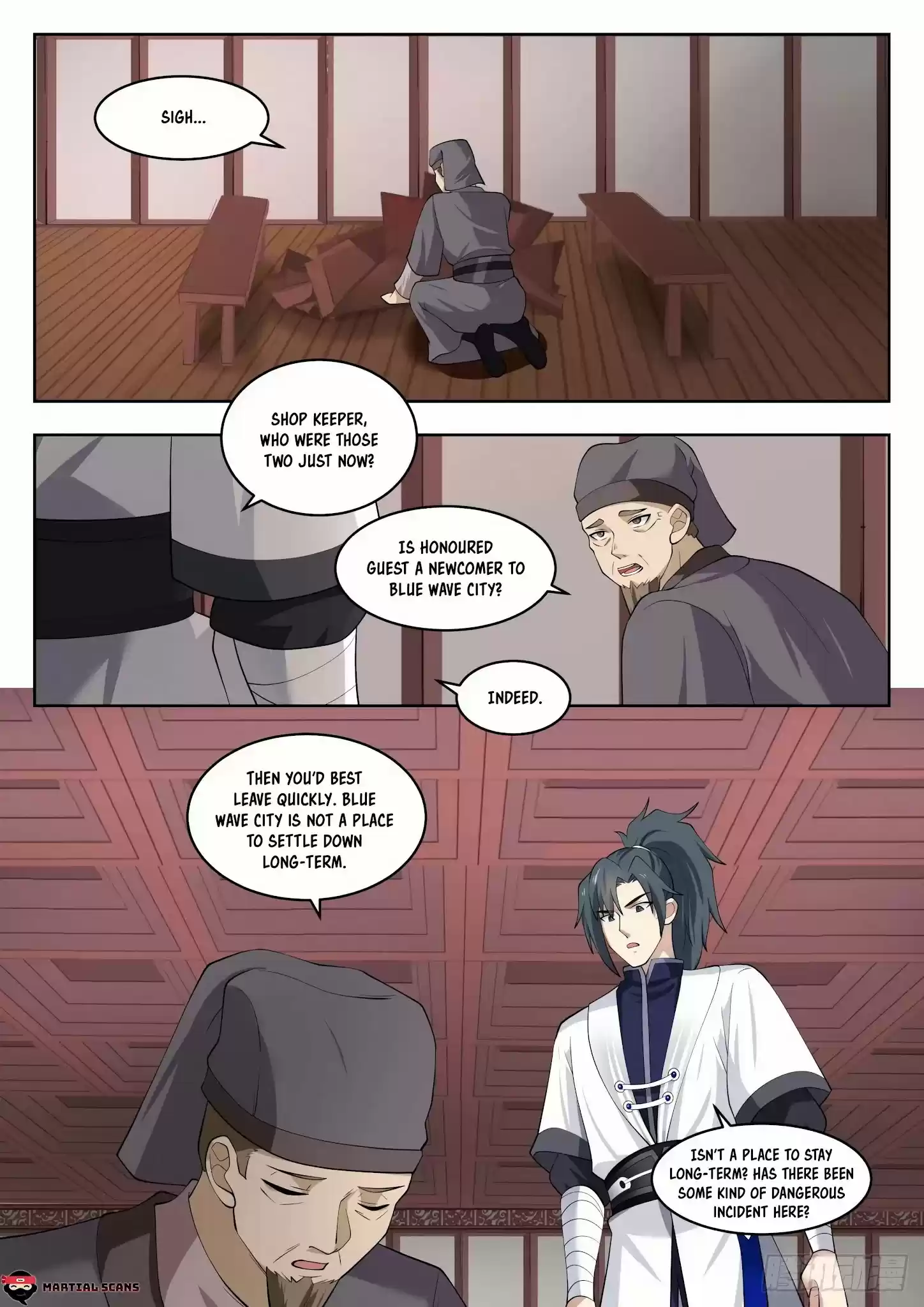 Martial Peak Chapter 1357: Blue Wave City