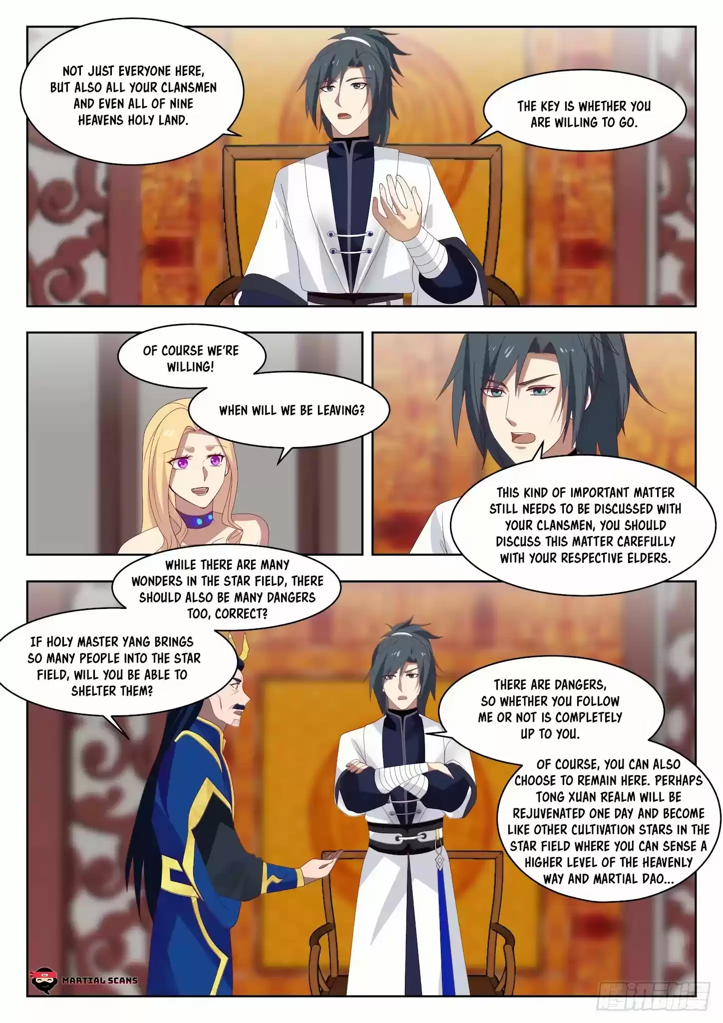 Martial Peak Chapter 1367: I’M Back