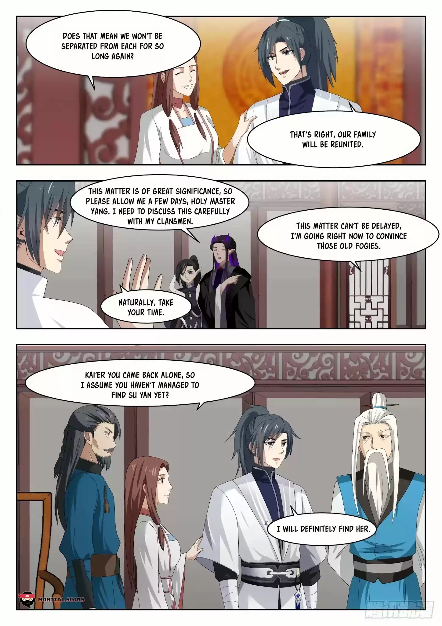 Martial Peak Chapter 1367: I’M Back