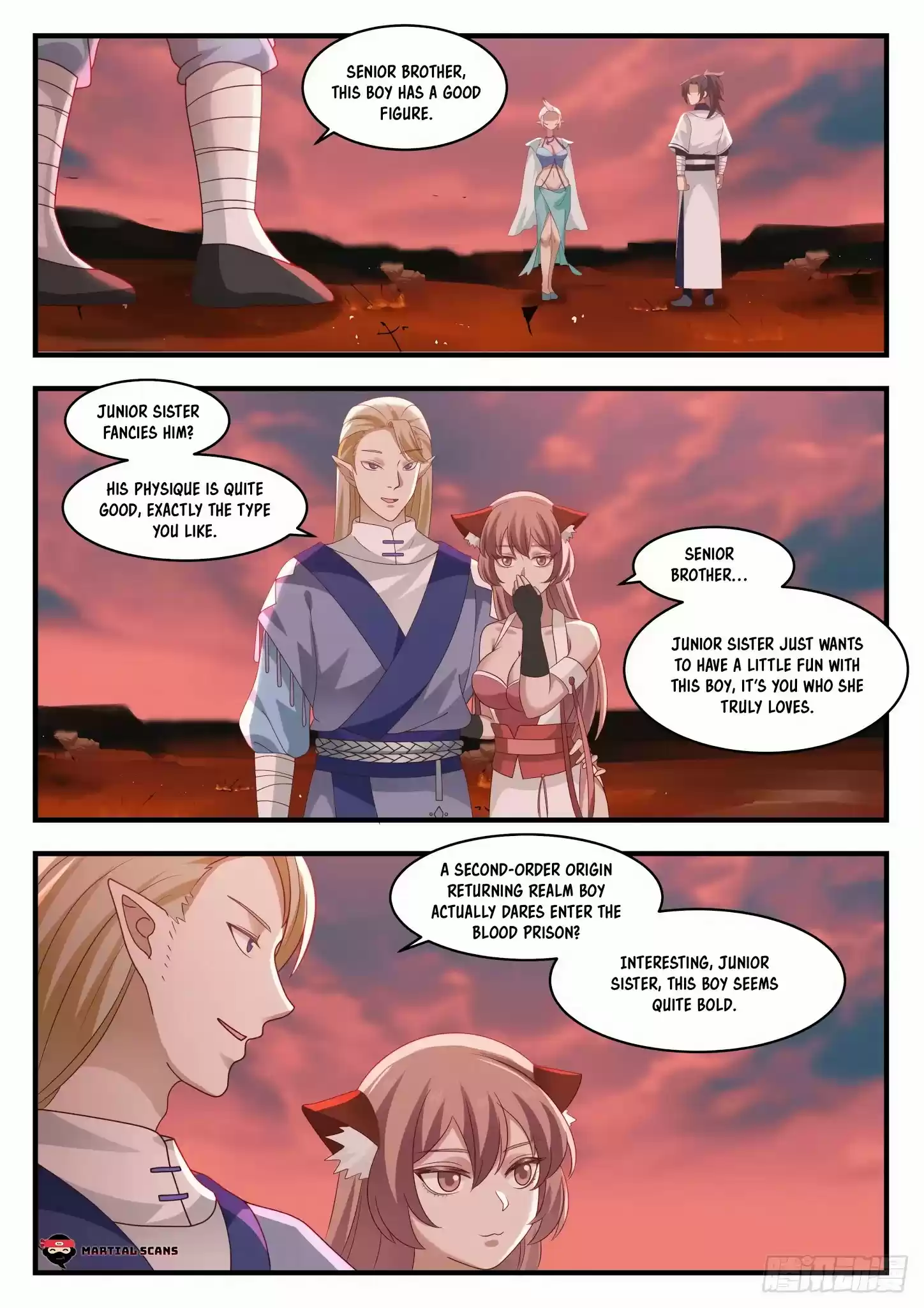 Martial Peak Chapter 1383: I Like Men Who Are Bold!