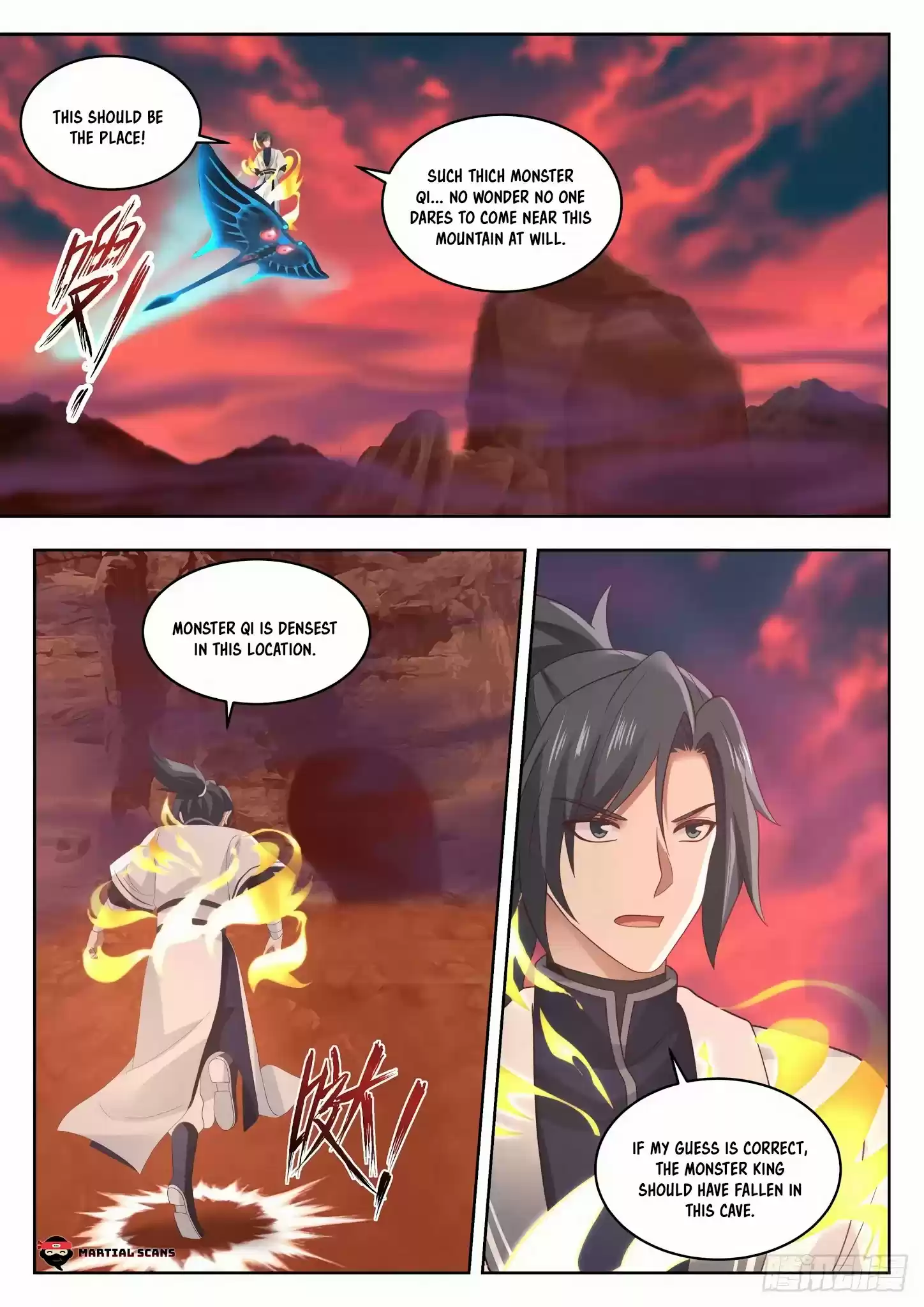Martial Peak Chapter 1387: Monster Mountain