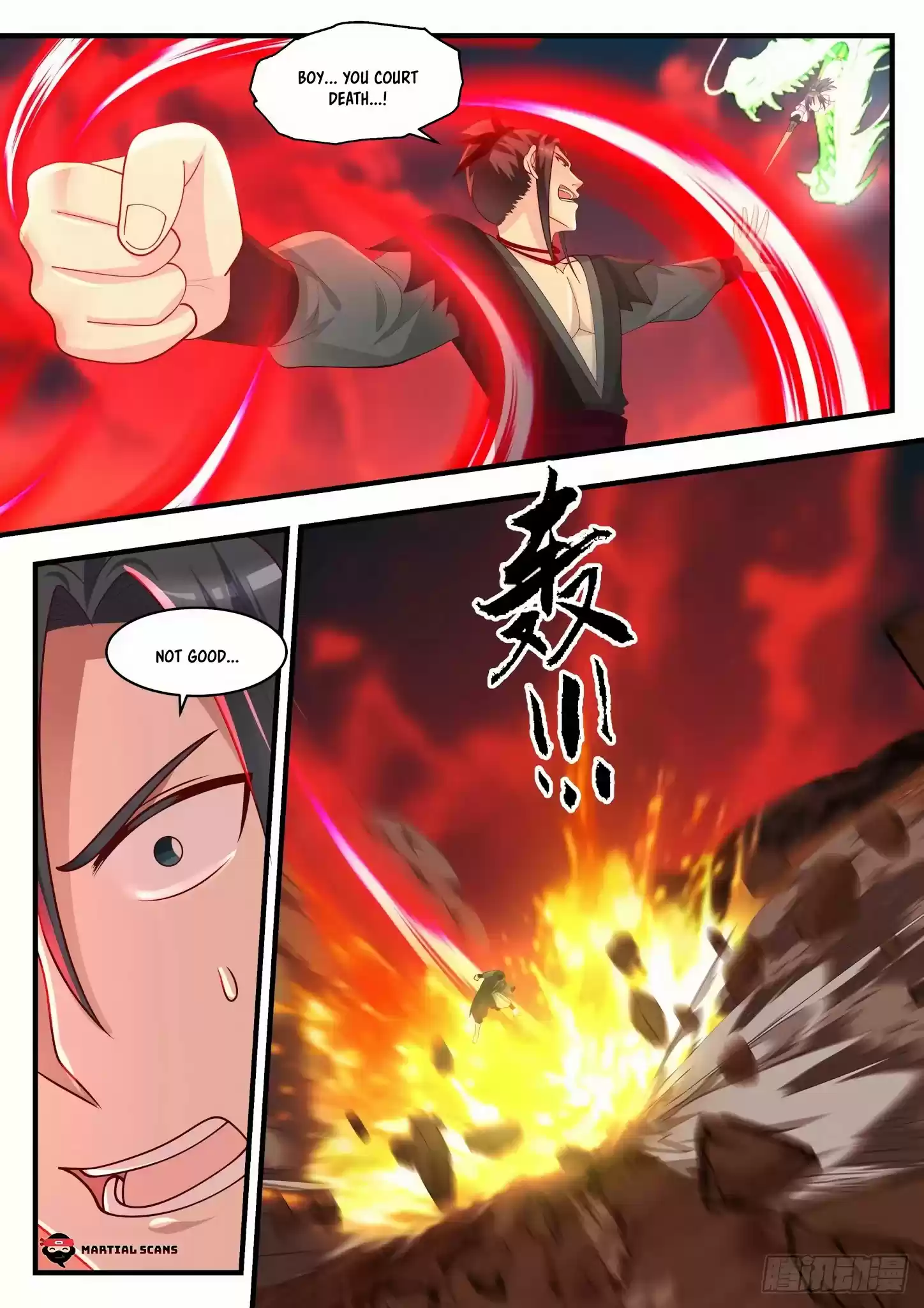 Martial Peak Chapter 1389: Aren’T You Going To Run?