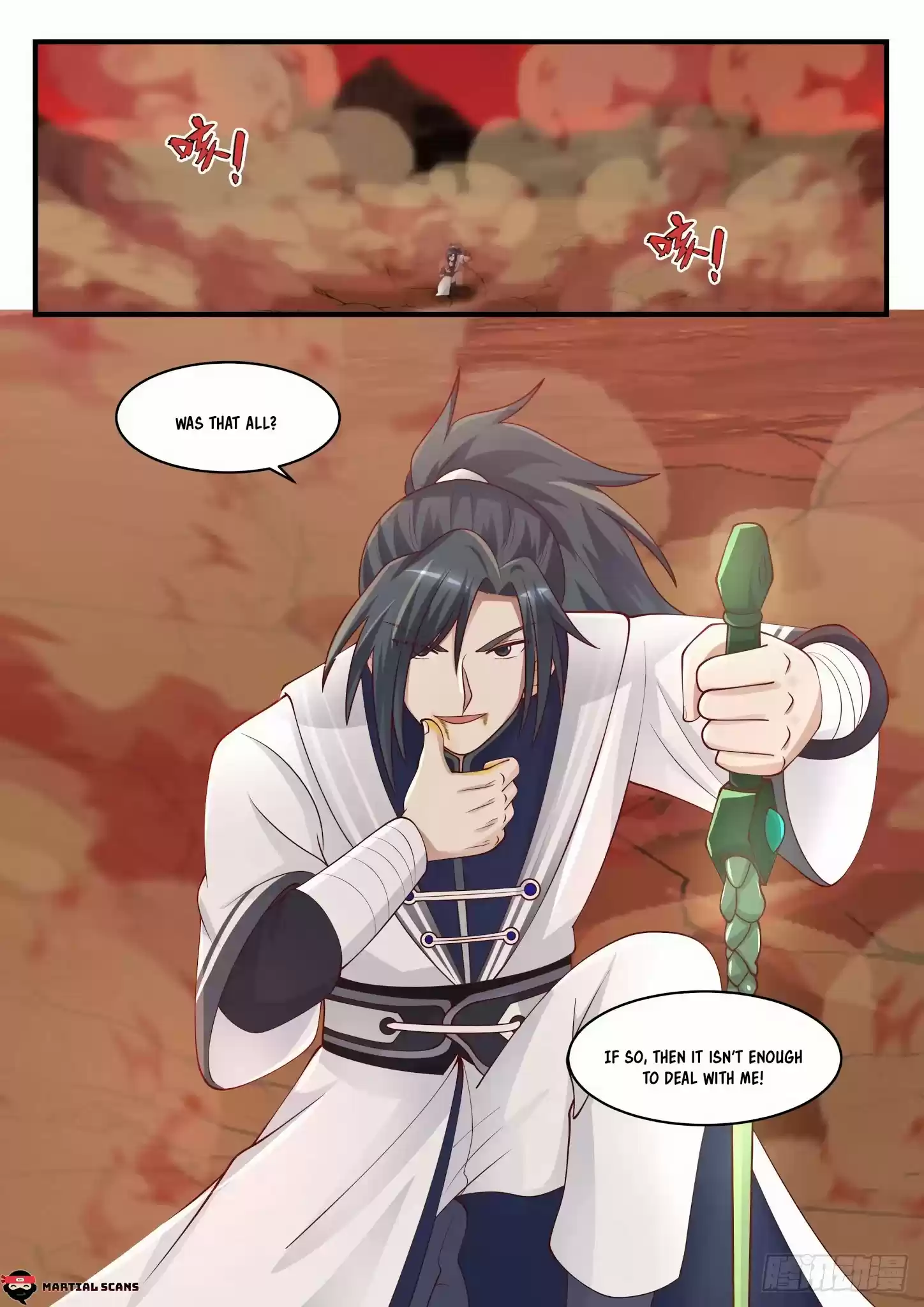 Martial Peak Chapter 1389: Aren’T You Going To Run?