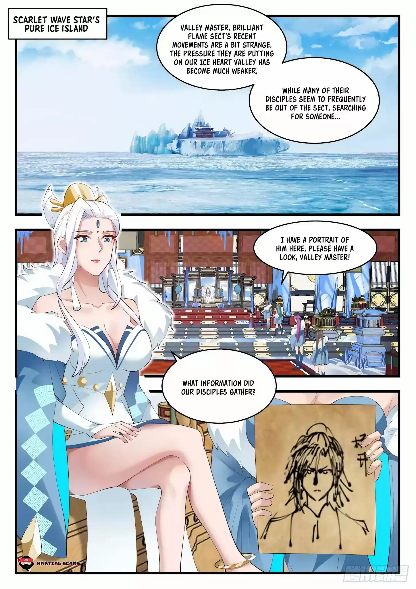 Martial Peak Chapter 1396: Scarlet Wave Star’S Pure Ice Island