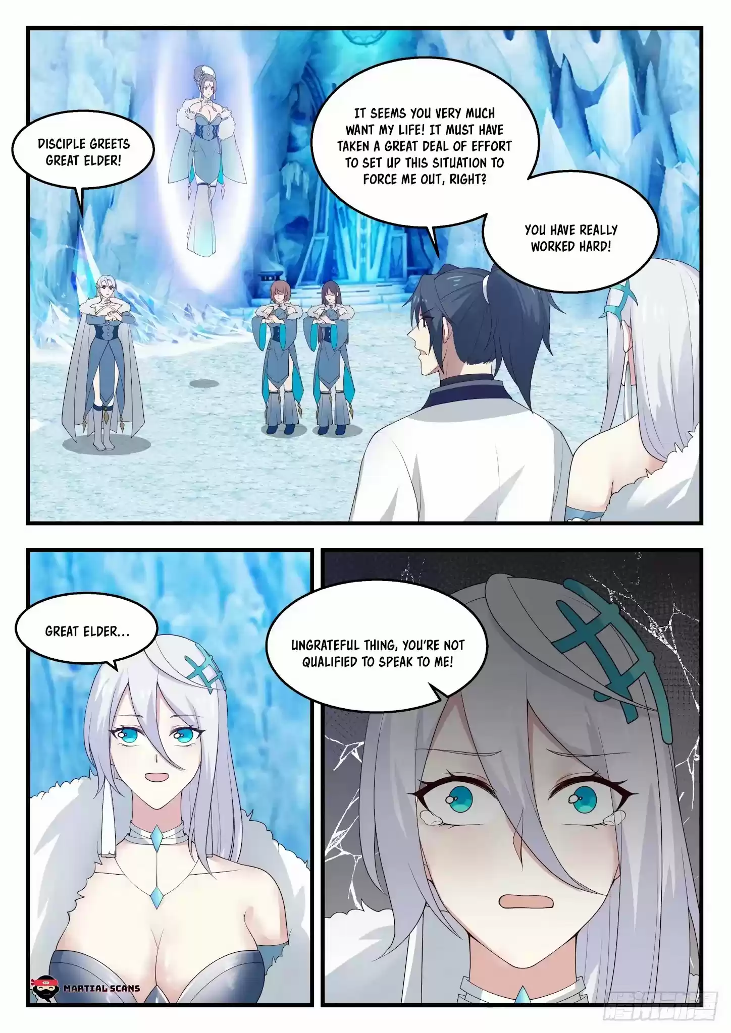 Martial Peak Chapter 1404: It Is You Who Is Blind To The Future!