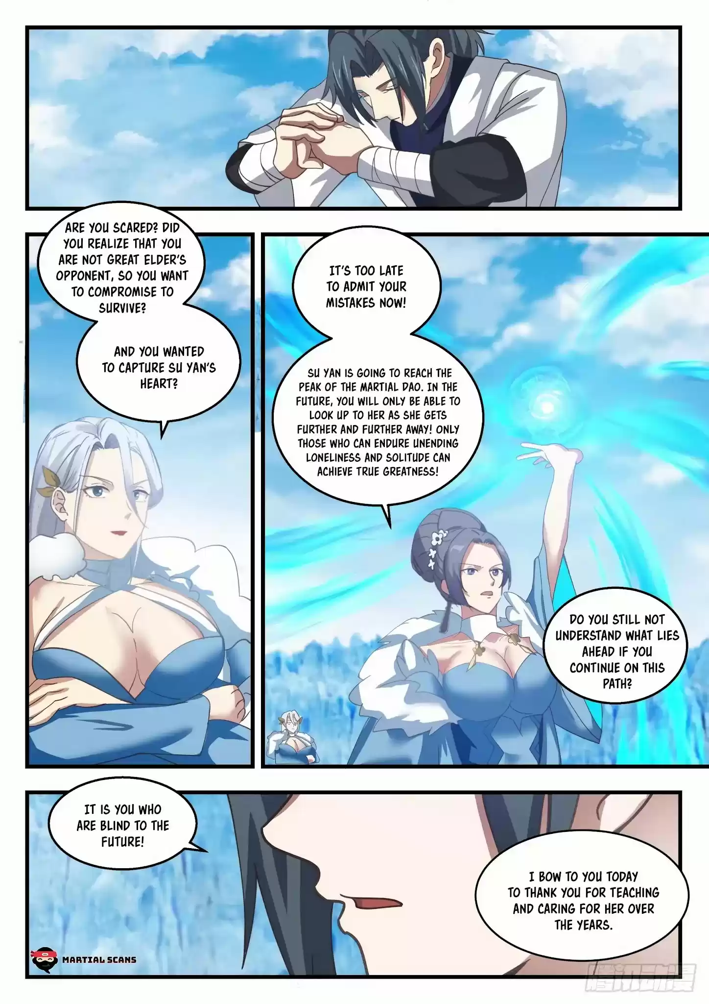 Martial Peak Chapter 1404: It Is You Who Is Blind To The Future!