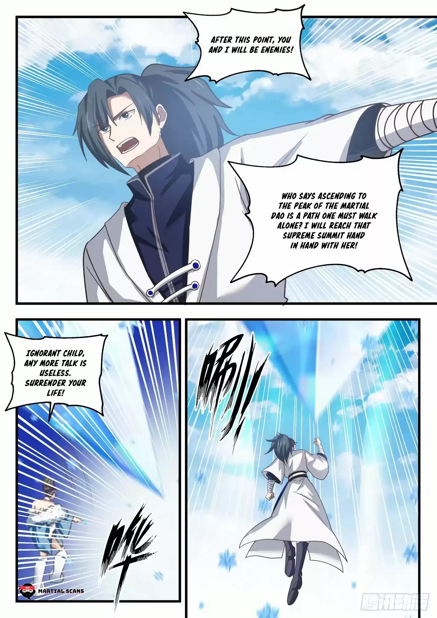 Martial Peak Chapter 1404: It Is You Who Is Blind To The Future!