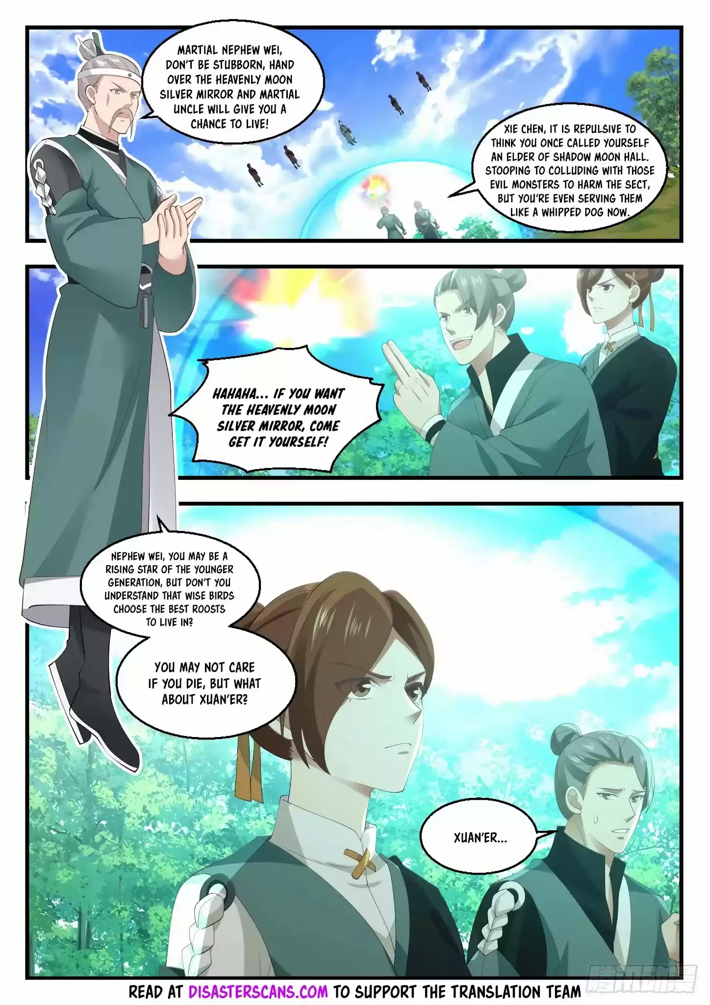 Martial Peak Chapter 1415: Shadow Moon Hall’S Crisis