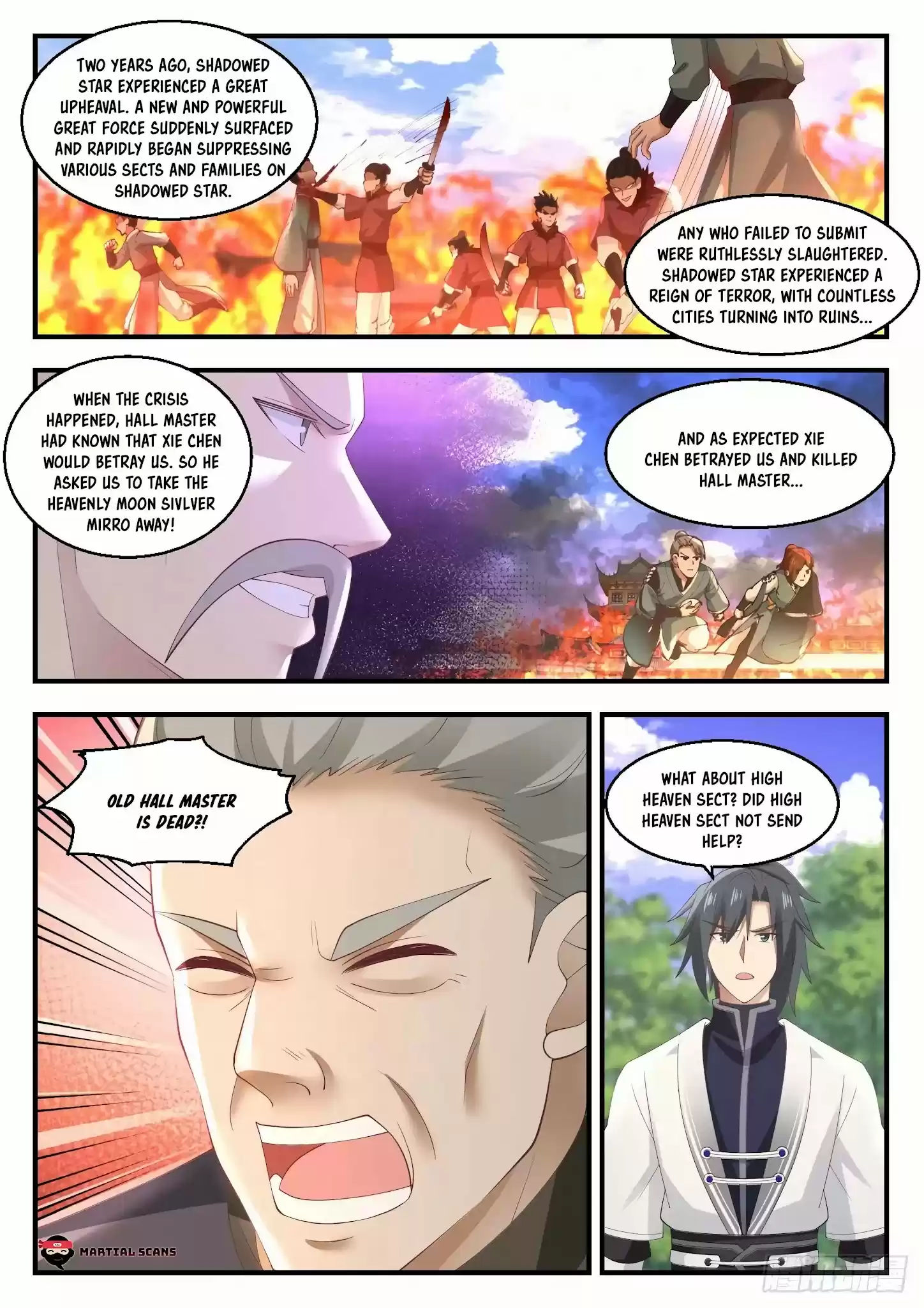 Martial Peak Chapter 1415: Shadow Moon Hall’S Crisis
