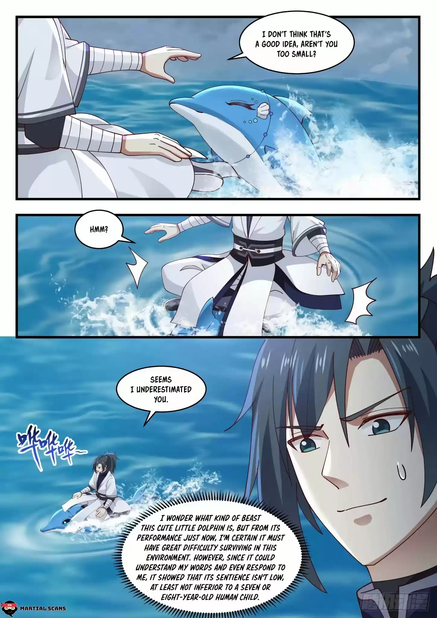 Martial Peak Chapter 1431: Little Dolphin