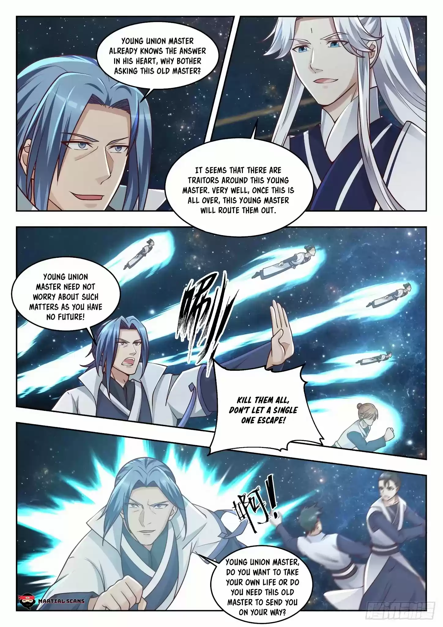 Martial Peak Chapter 1445: Three Swords Brilliance Secret Technique