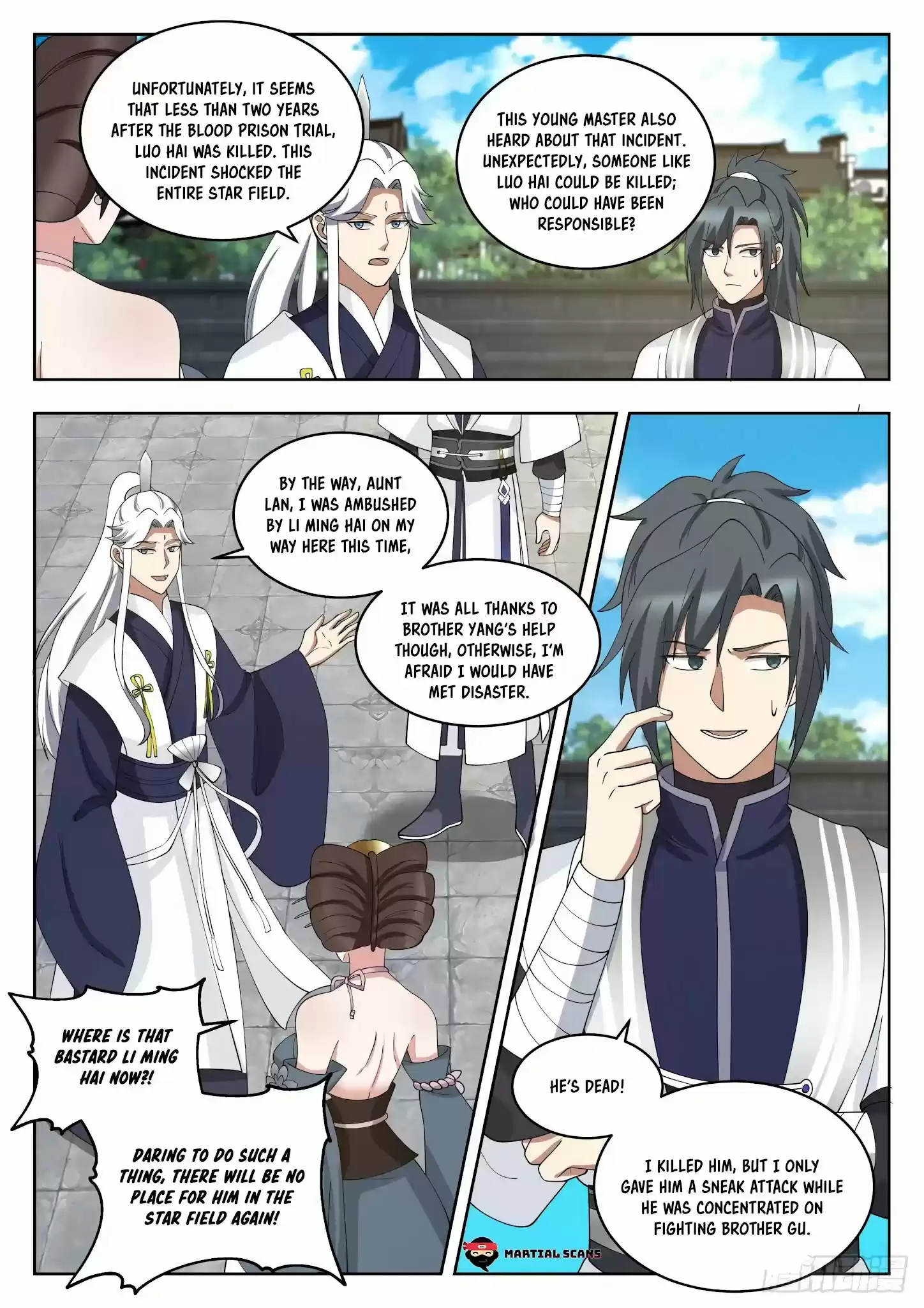 Martial Peak Chapter 1449: Azure Tree Star