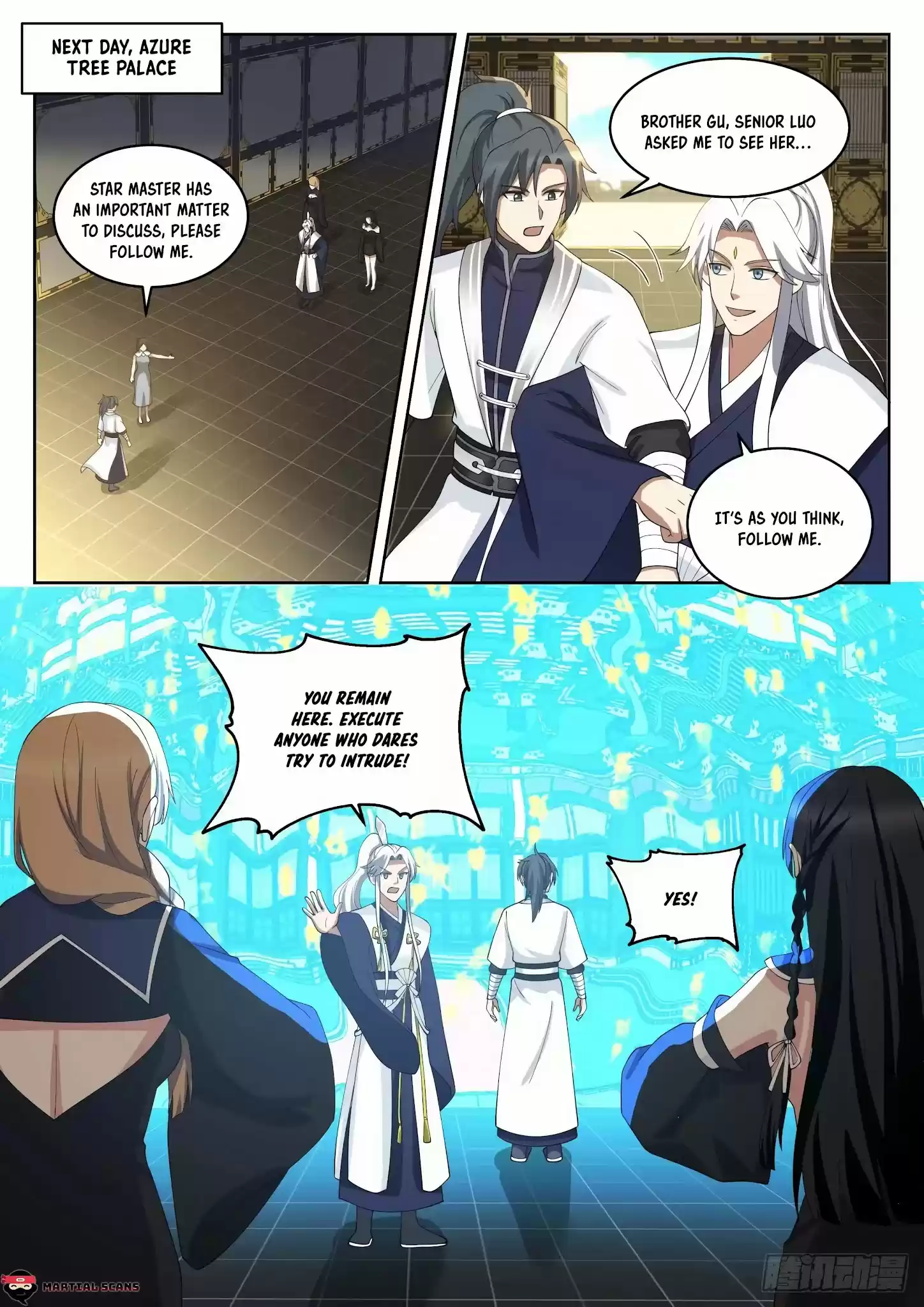 Martial Peak Chapter 1449: Azure Tree Star