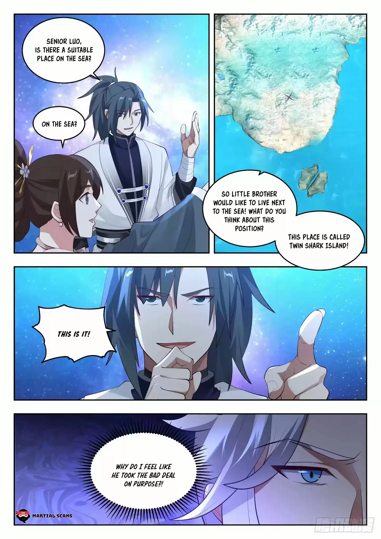 Martial Peak Chapter 1449: Azure Tree Star