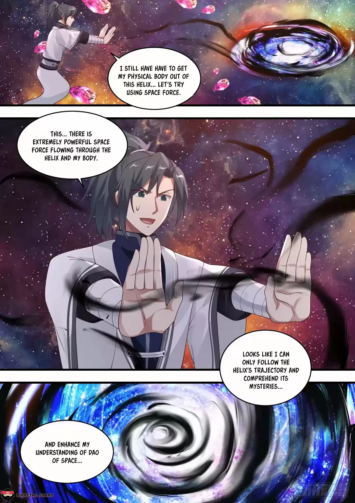 Martial Peak Chapter 1460: Spatial Helix