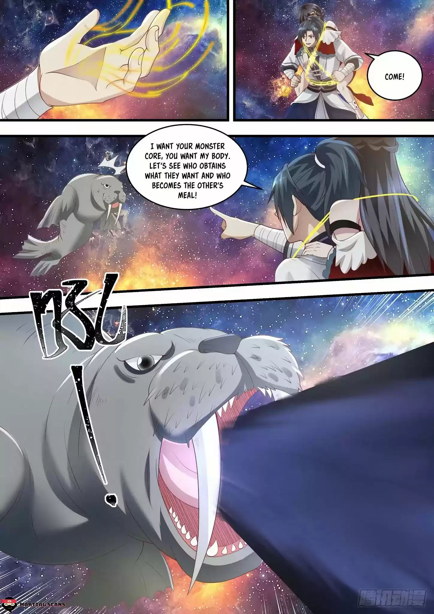 Martial Peak Chapter 1461: Shocking Void Beast