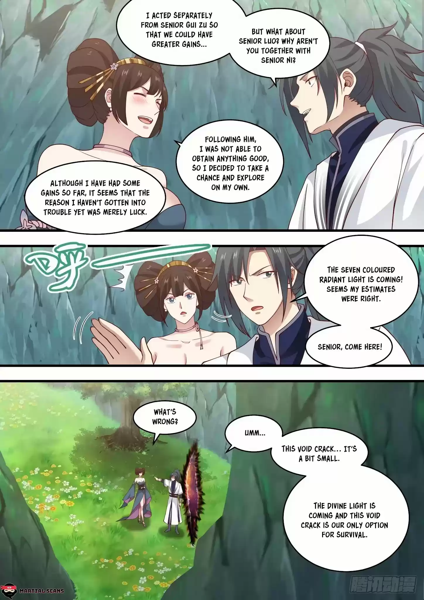 Martial Peak Chapter 1465: A Bit Tight