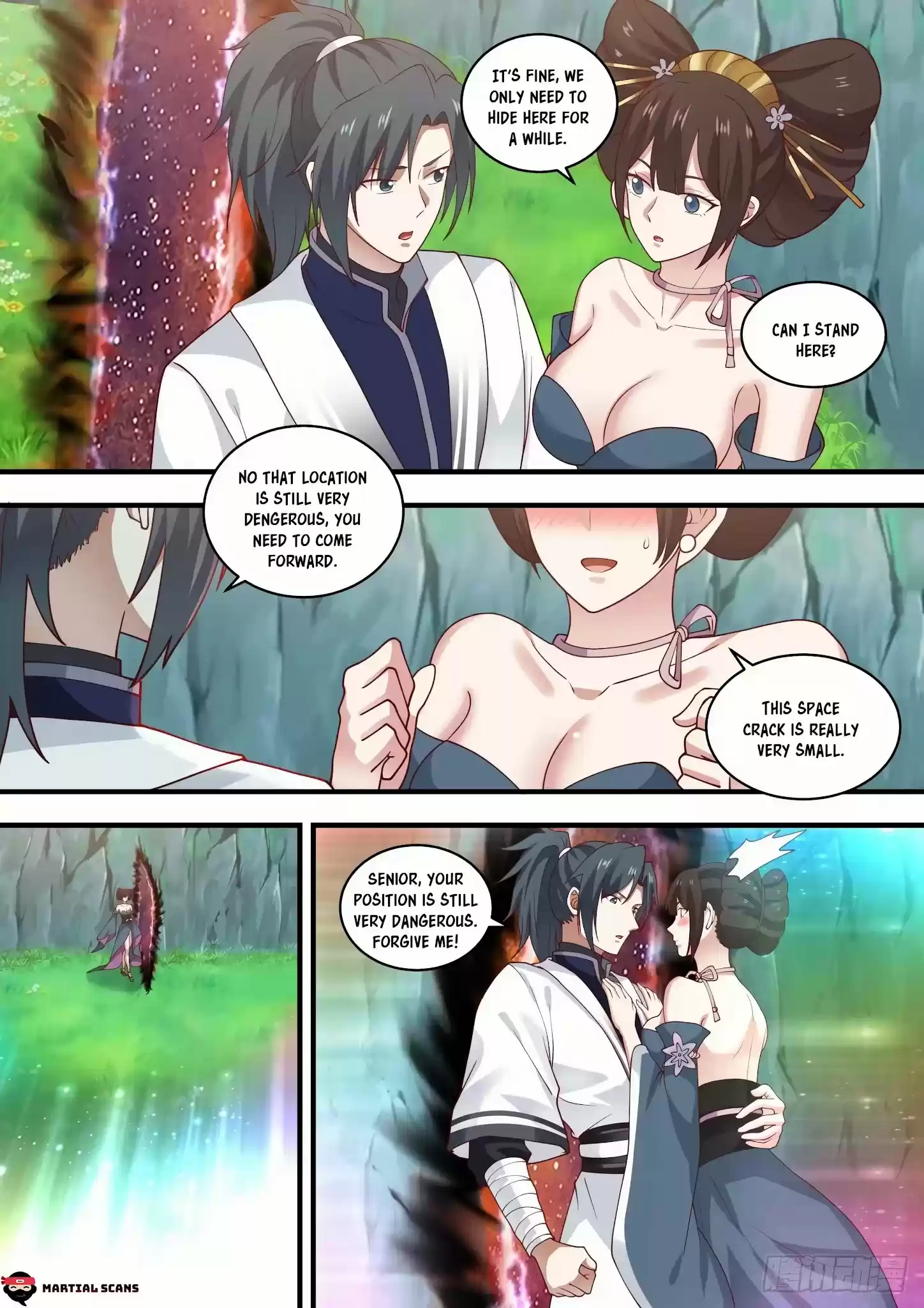 Martial Peak Chapter 1465: A Bit Tight