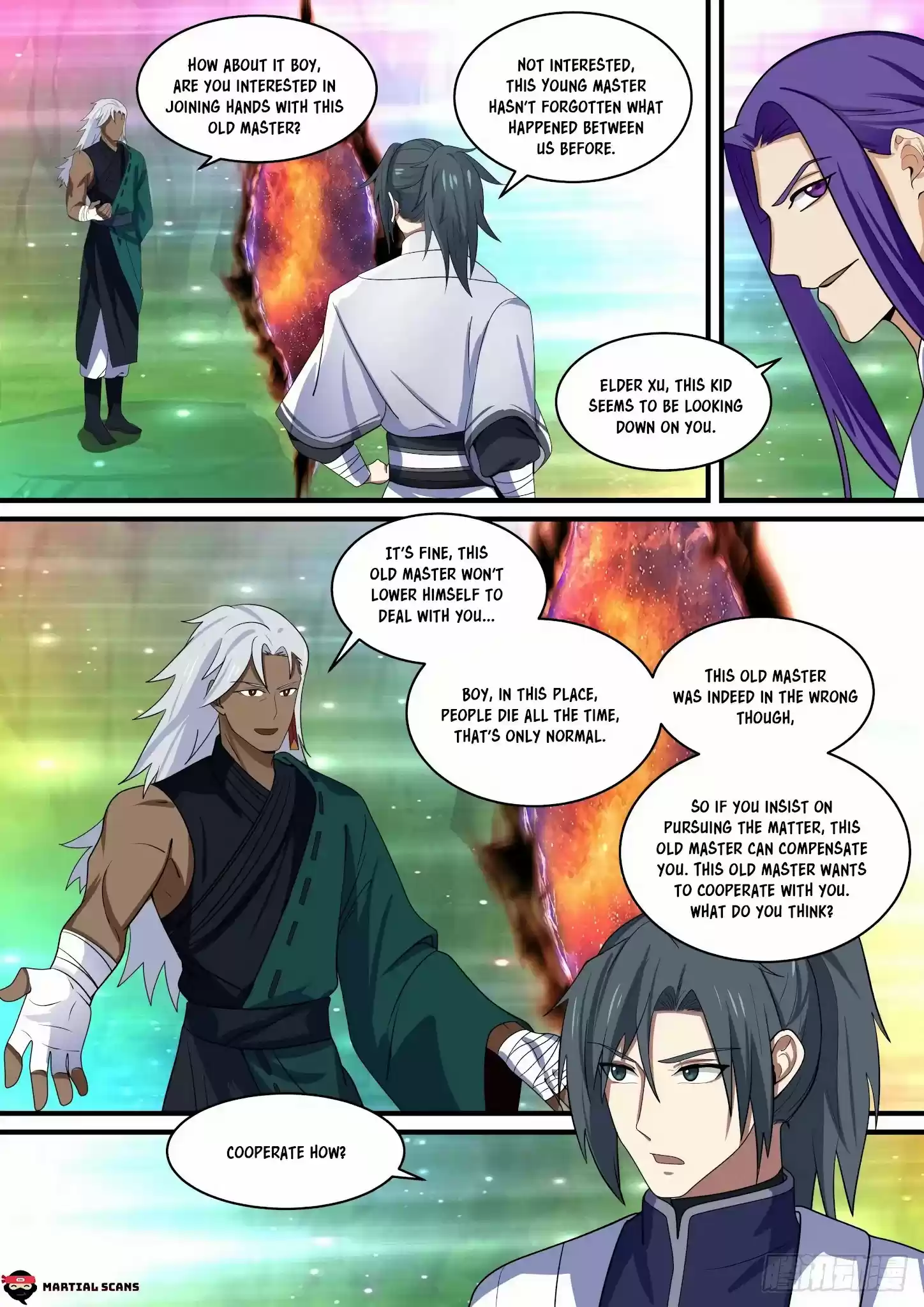 Martial Peak Chapter 1466: I Need To Cooperate With You?