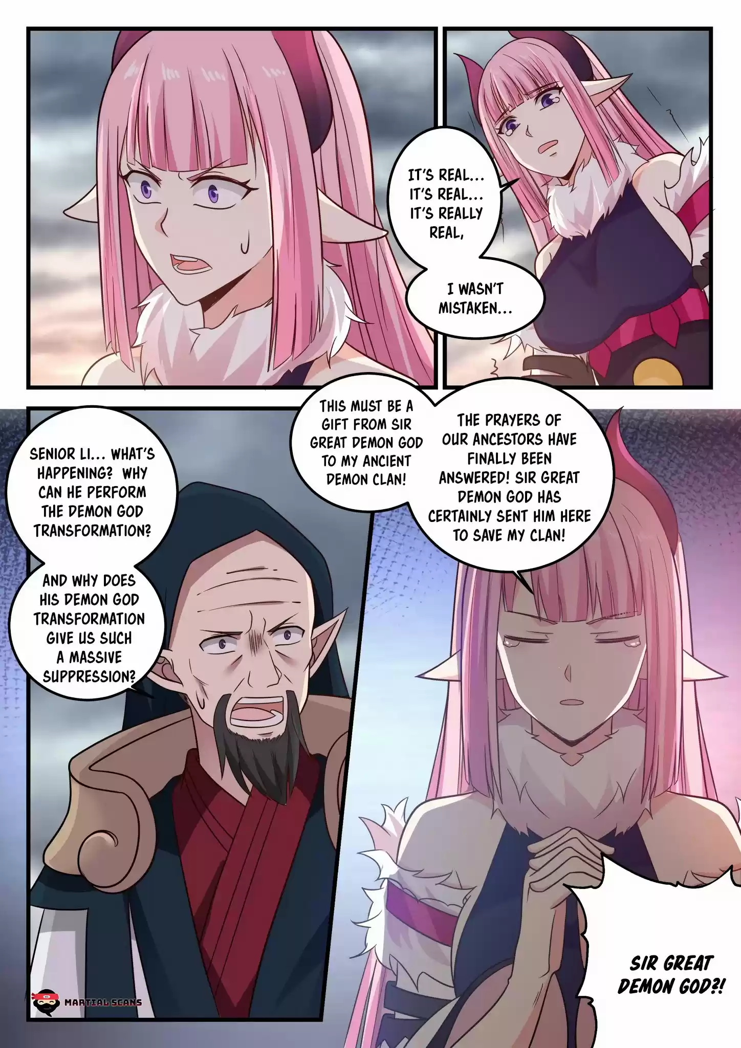 Martial Peak Chapter 631: Sir Great Demon God?