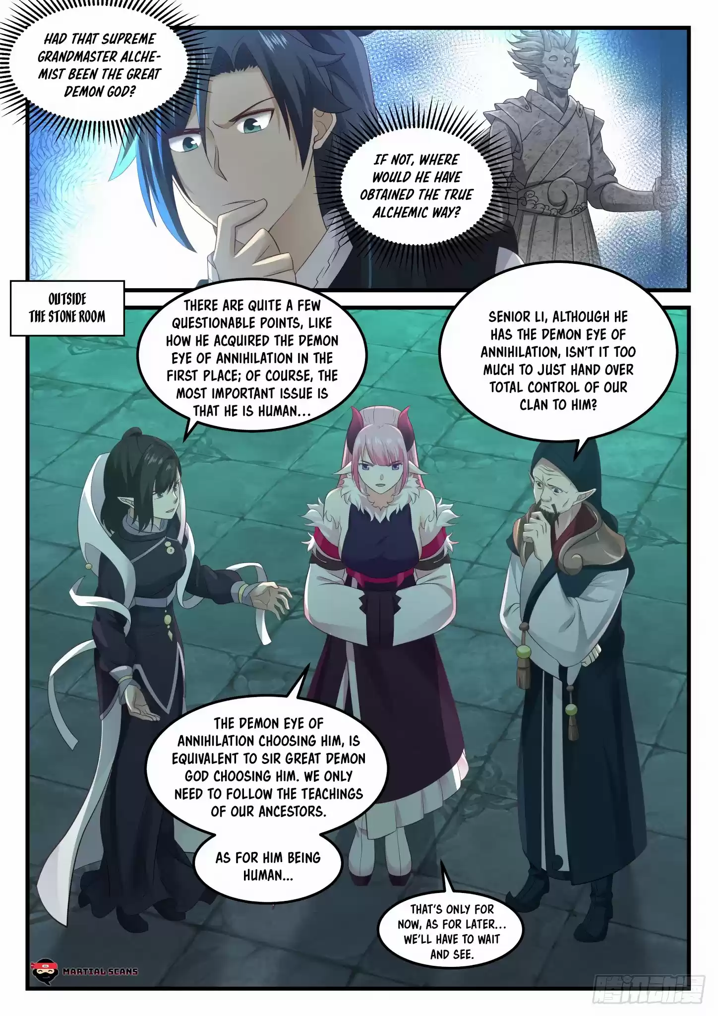 Martial Peak Chapter 635: Cultivating The Demon God Transformation