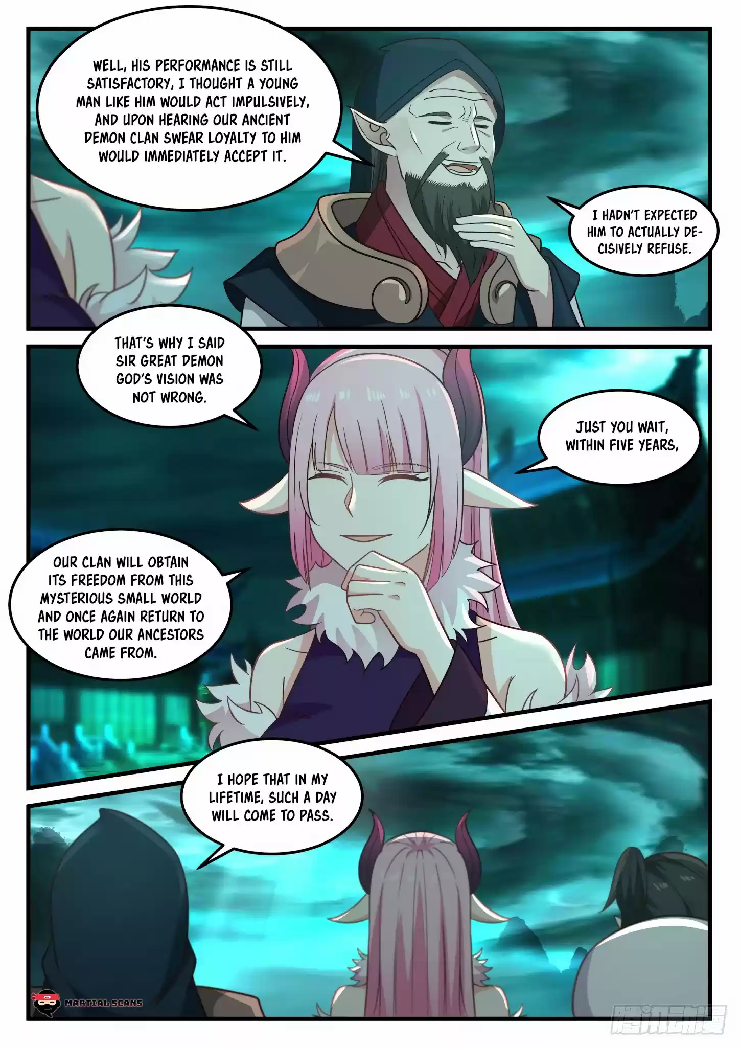 Martial Peak Chapter 635: Cultivating The Demon God Transformation