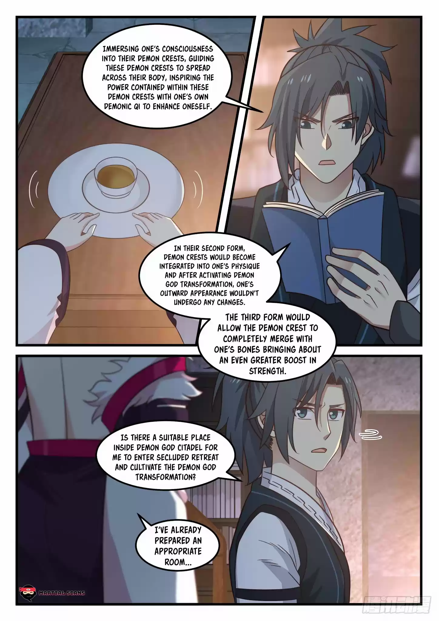 Martial Peak Chapter 635: Cultivating The Demon God Transformation