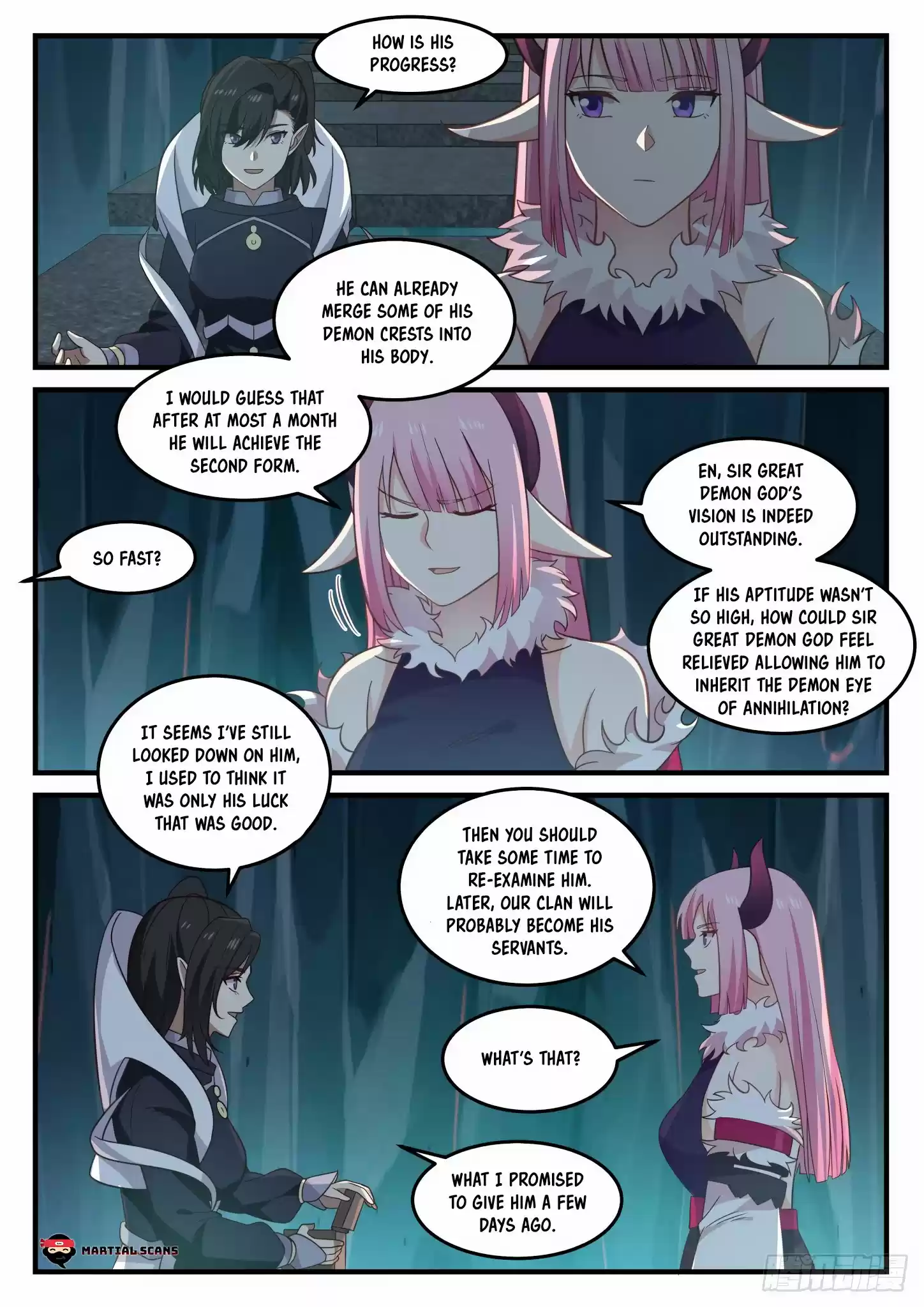 Martial Peak Chapter 635: Cultivating The Demon God Transformation