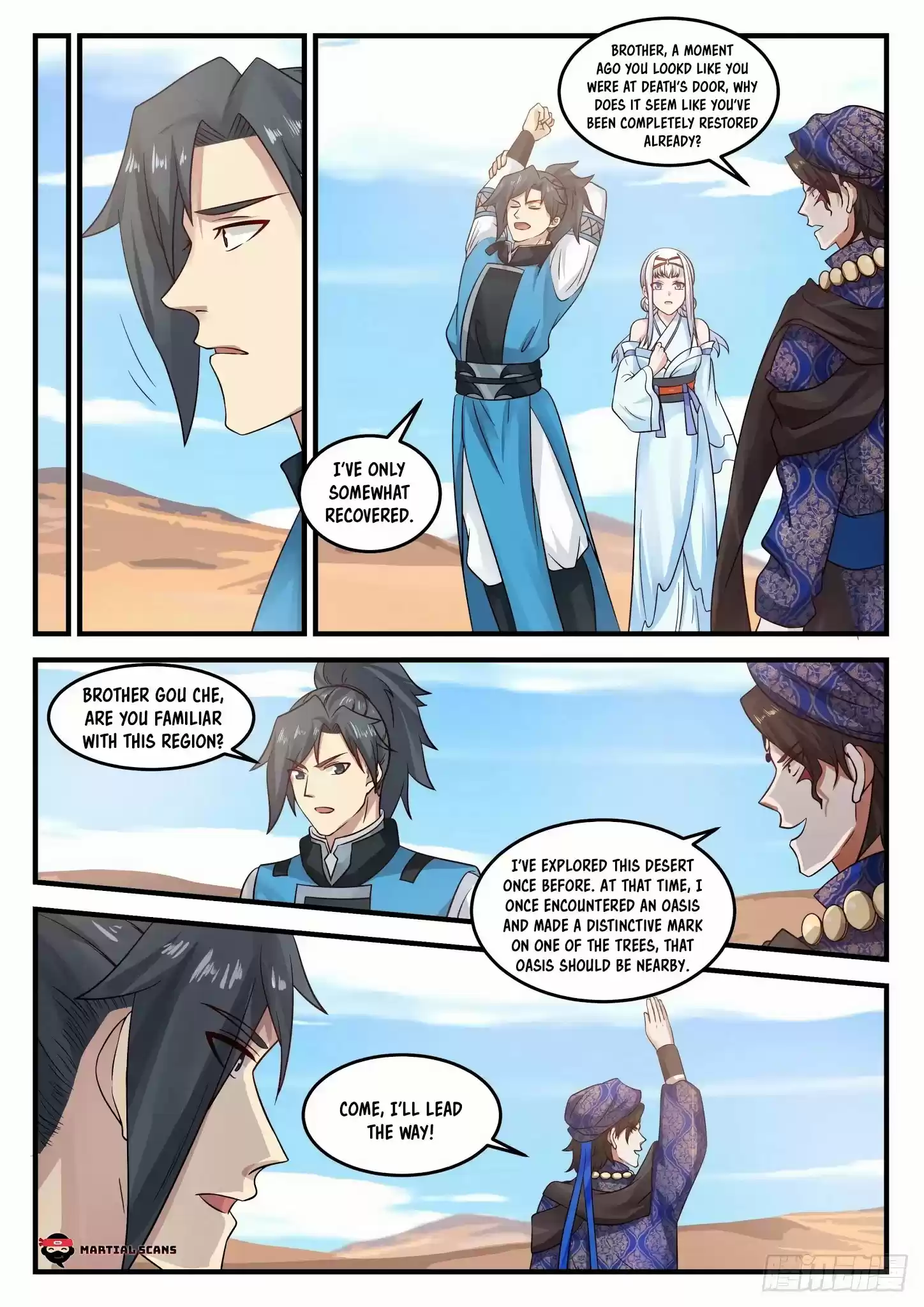 Martial Peak Chapter 714: Vast Desert