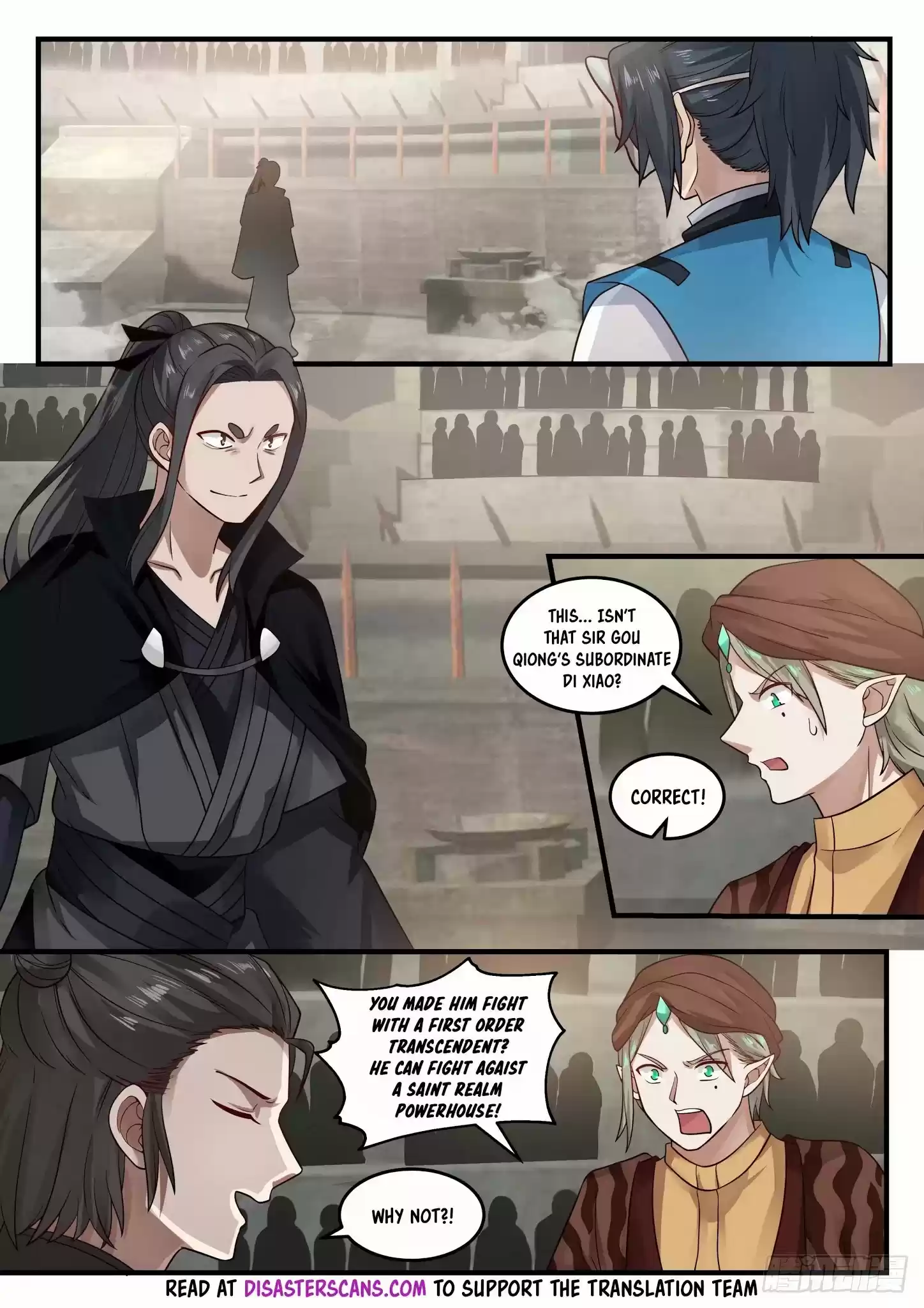 Martial Peak Chapter 716: Killing Intent