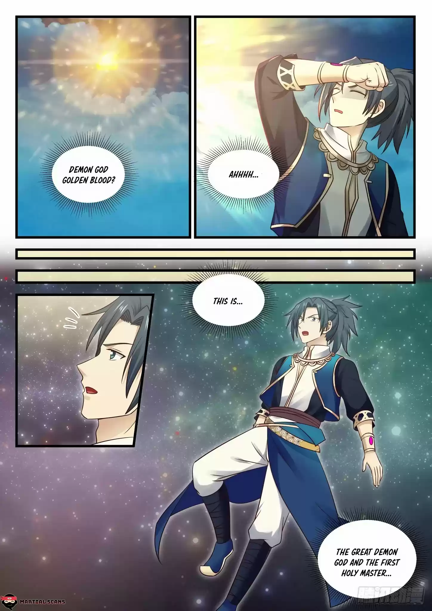 Martial Peak Chapter 720: Demon God Golden Blood