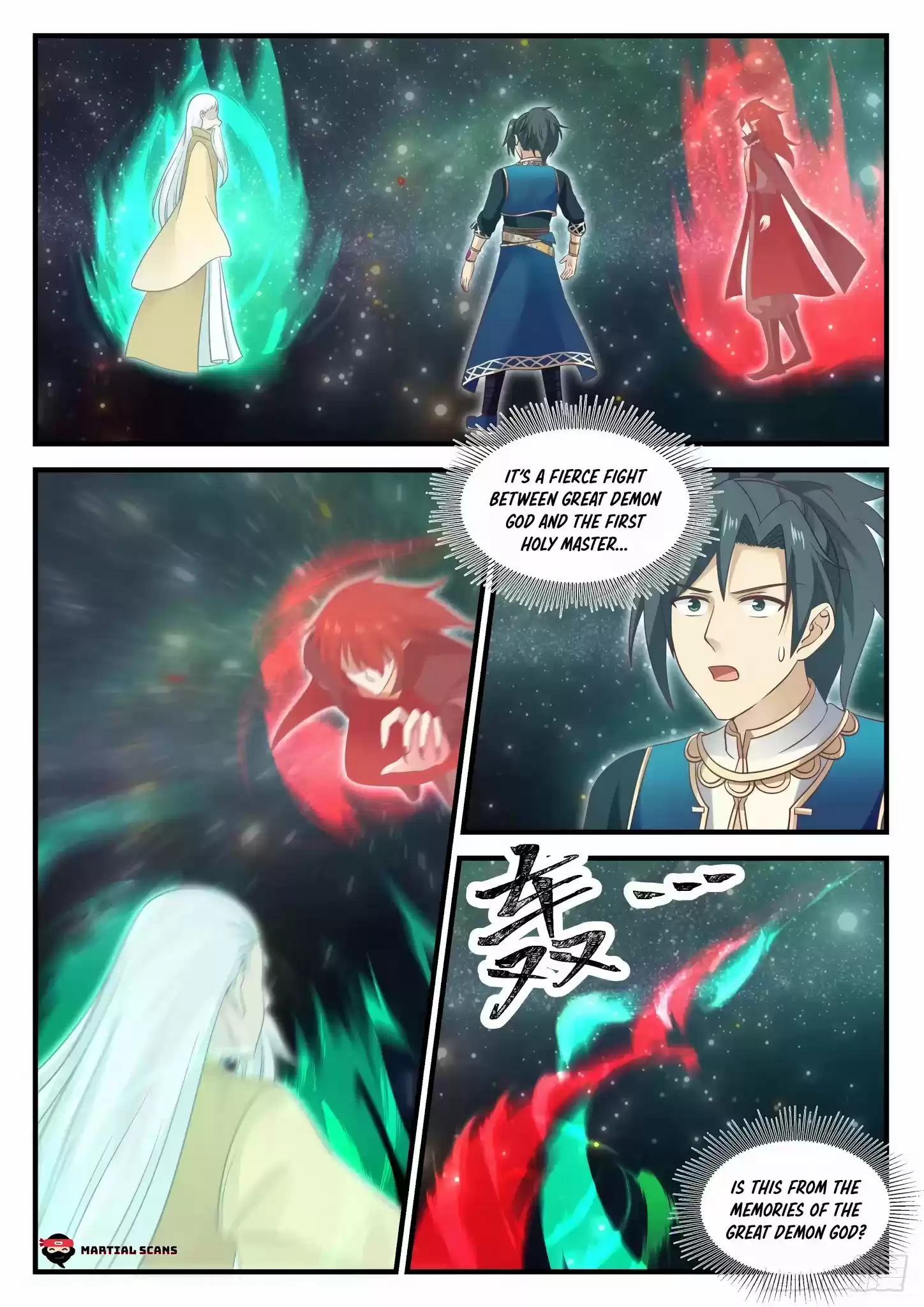 Martial Peak Chapter 720: Demon God Golden Blood