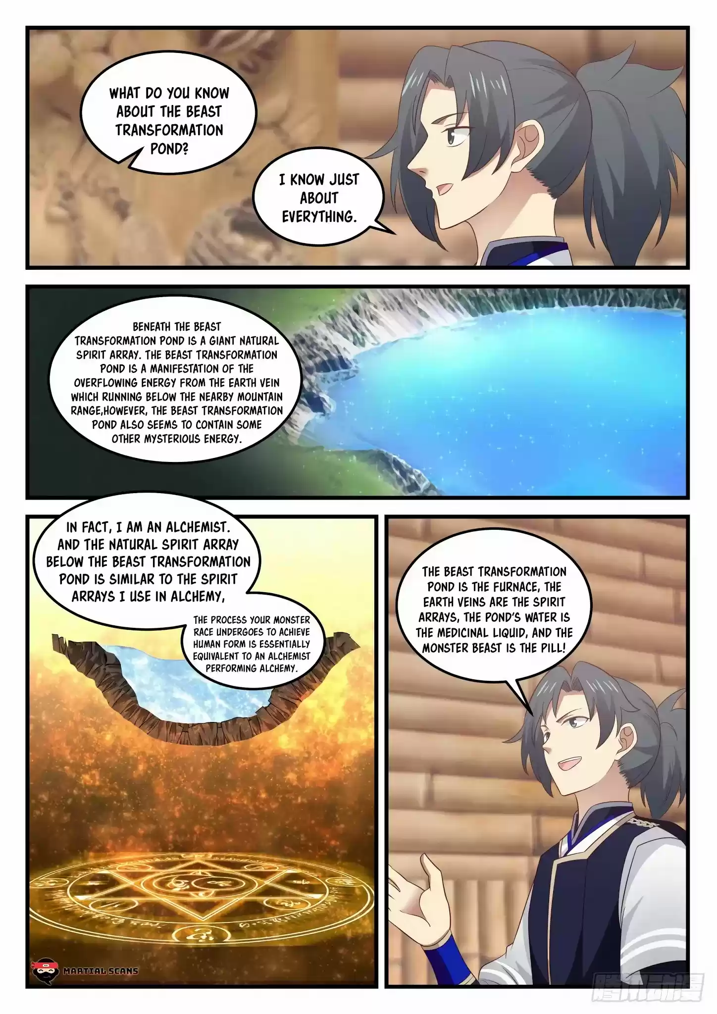 Martial Peak Chapter 723: Beast Transformation Pond