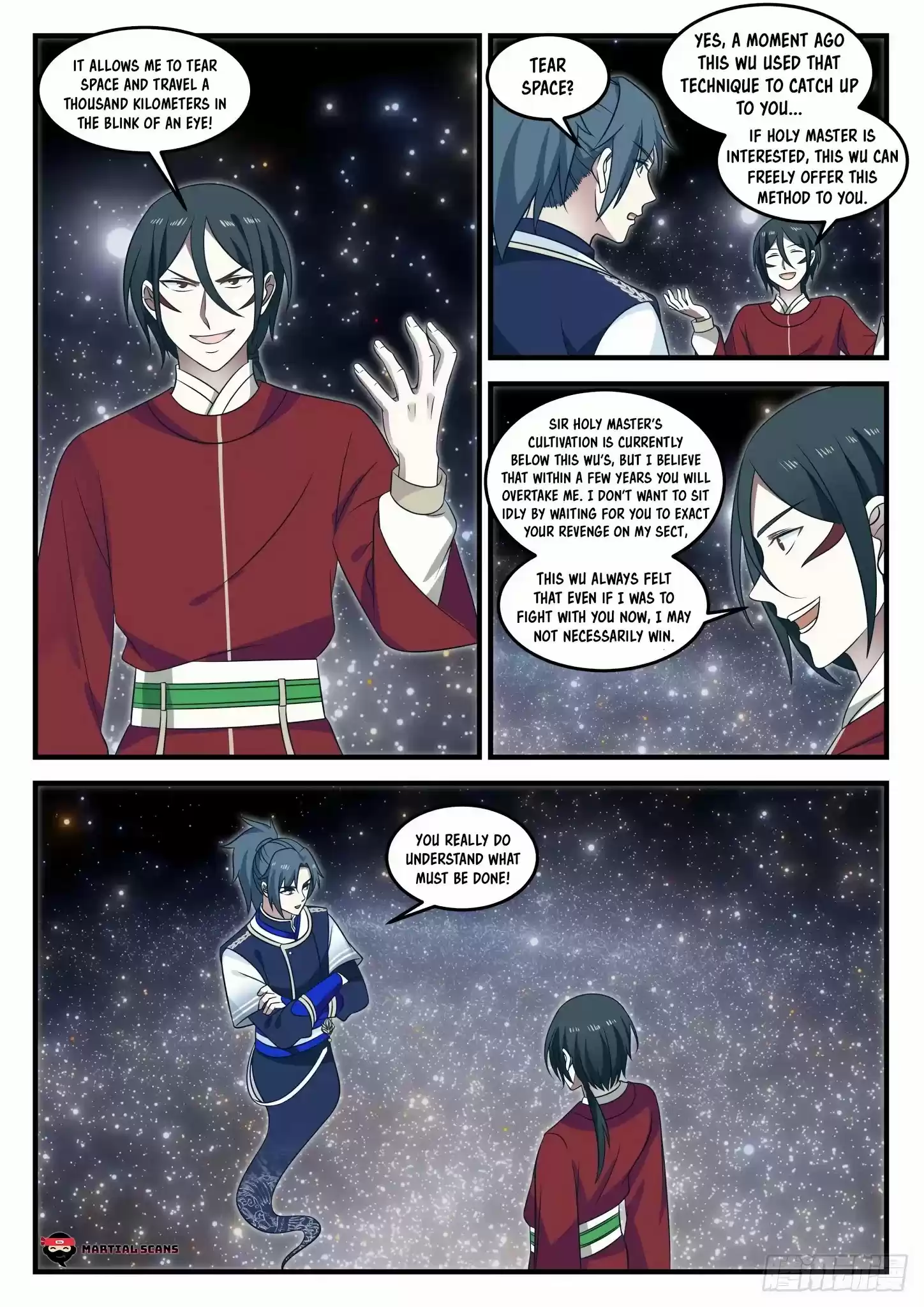 Martial Peak Chapter 727: Tearing Space