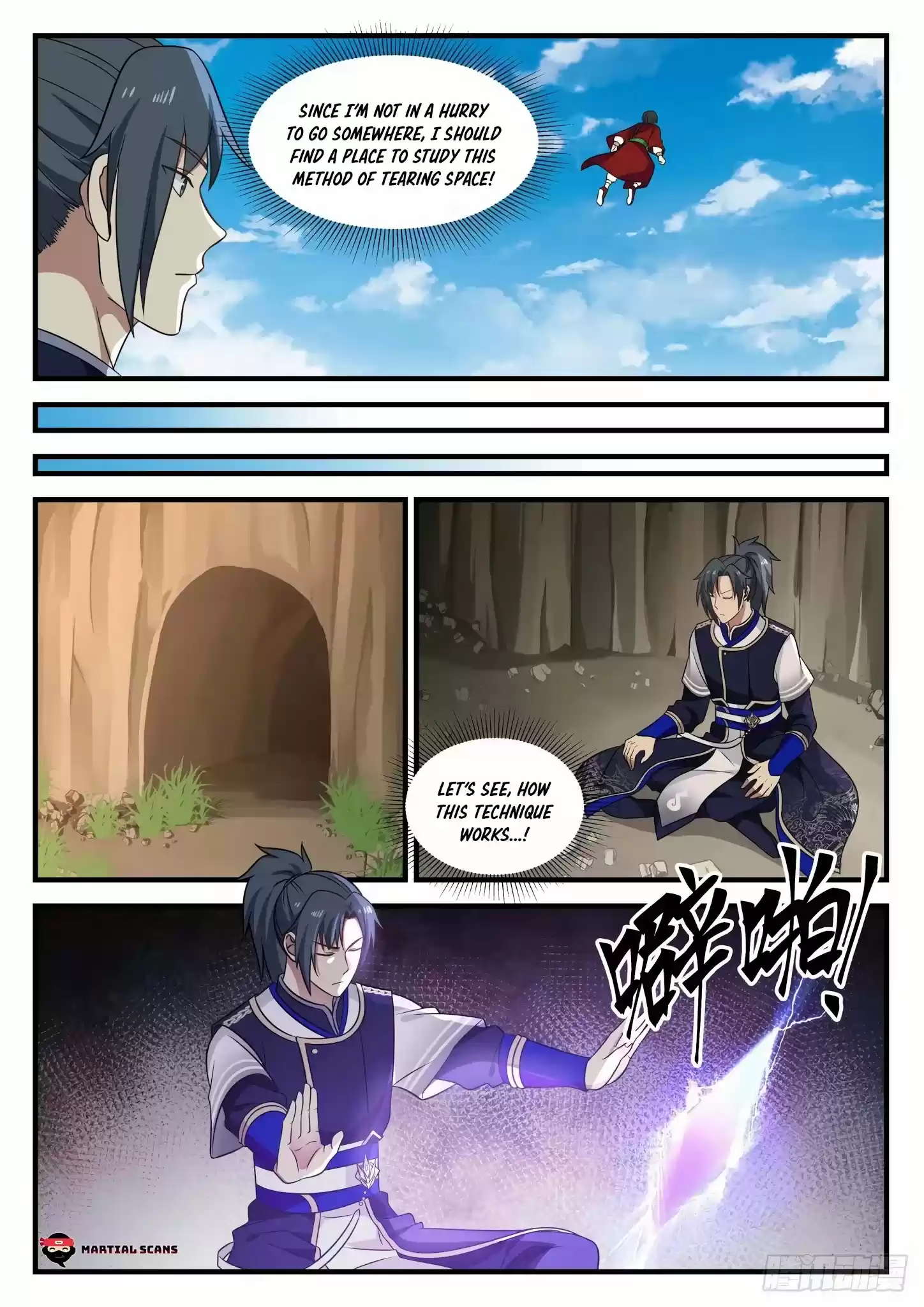 Martial Peak Chapter 727: Tearing Space