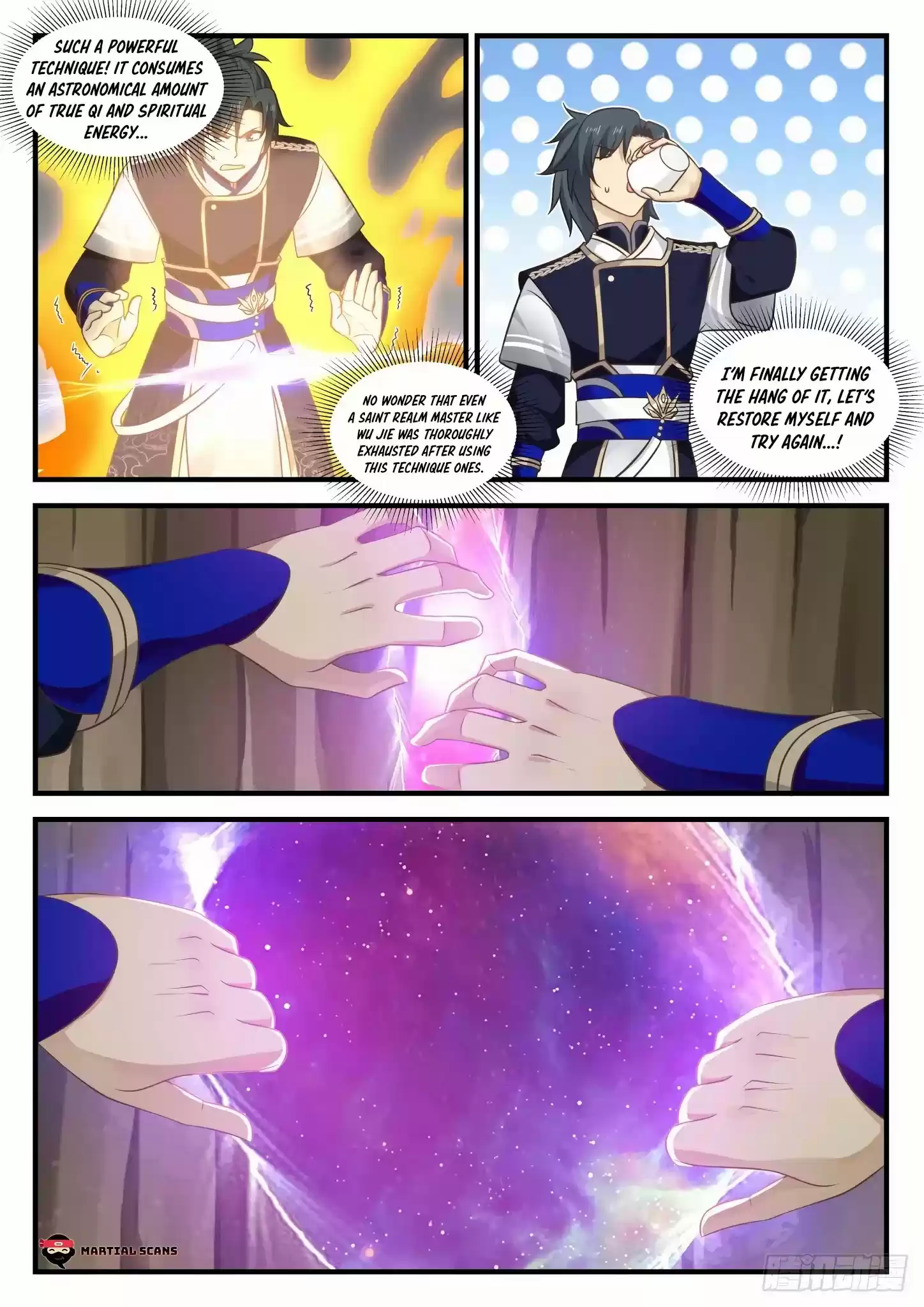 Martial Peak Chapter 727: Tearing Space